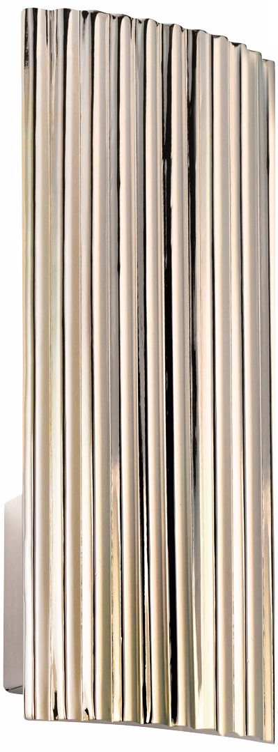 Sonneman Paramount 15" High Nickel Wall Sconce