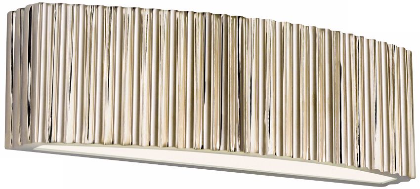 Sonneman Paramount 15 1/2" Wide Nickel Wall Sconce