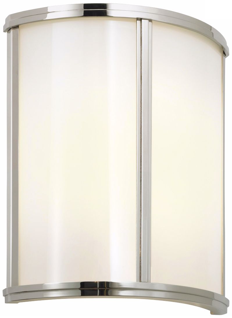 Sonneman Meridian ADA 10" Wide Polished Nickel Wall Sconce