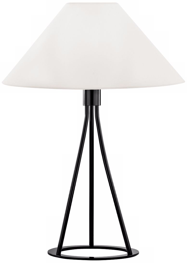 Sonneman Tetra Gloss Black Table Lamp