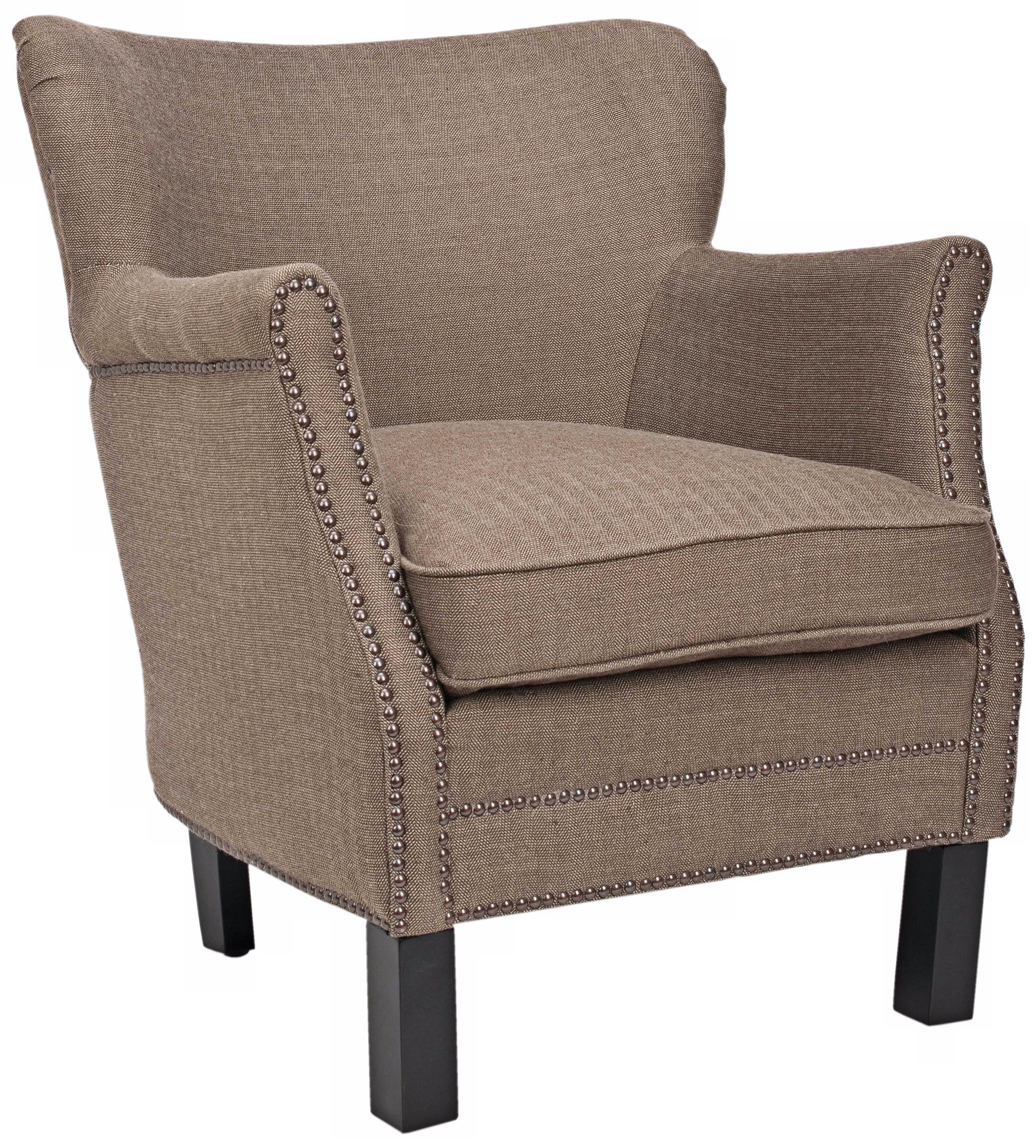 Jenny Brown Nailhead Armchair