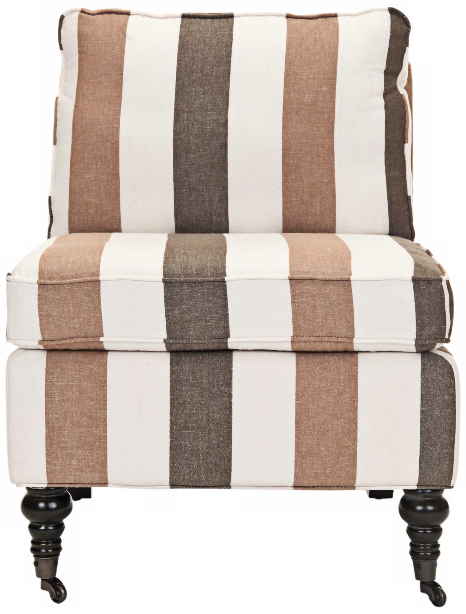Safavieh Randy Striped Armless Club Chair