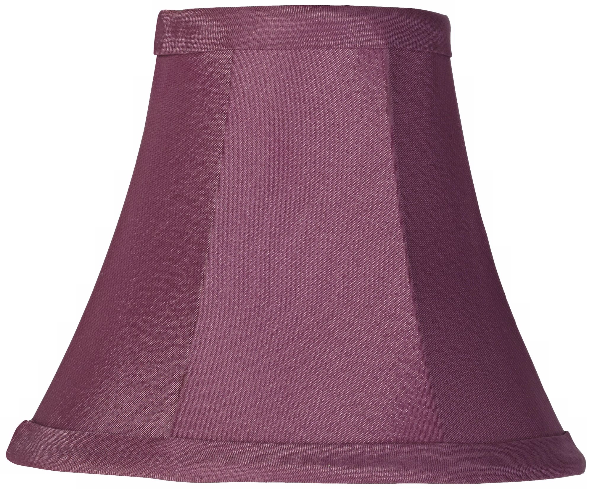 Amethyst Violet Bell Lamp Shade 3x6x5 (Clip-On)