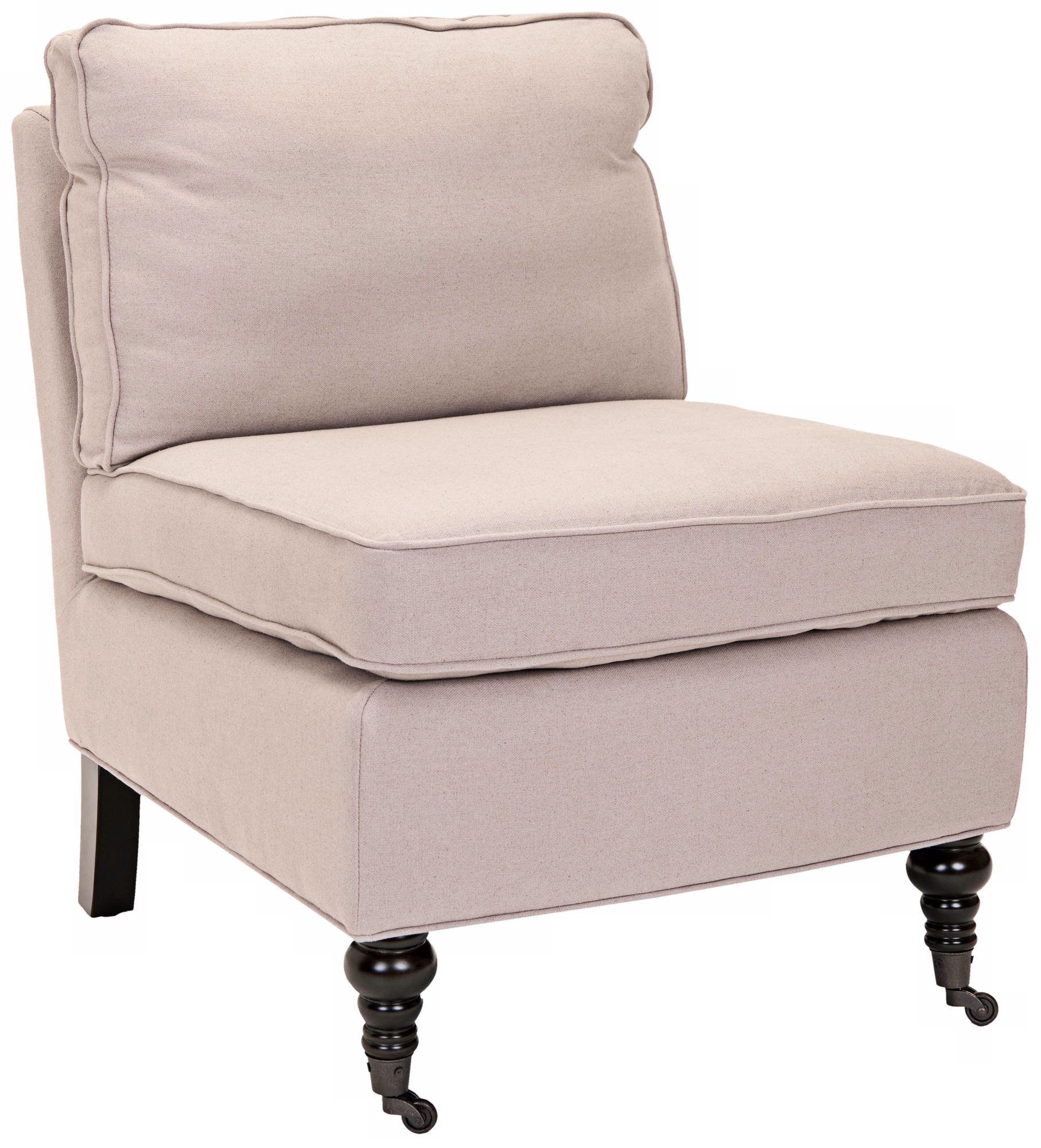 Safavieh Randy Beige Armless Club Chair