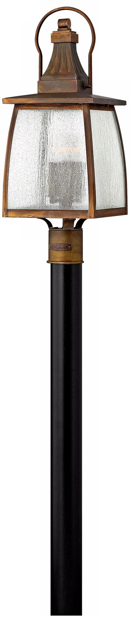 Hinkley Montauk Sienna 23 3/4" High Outdoor Post Light