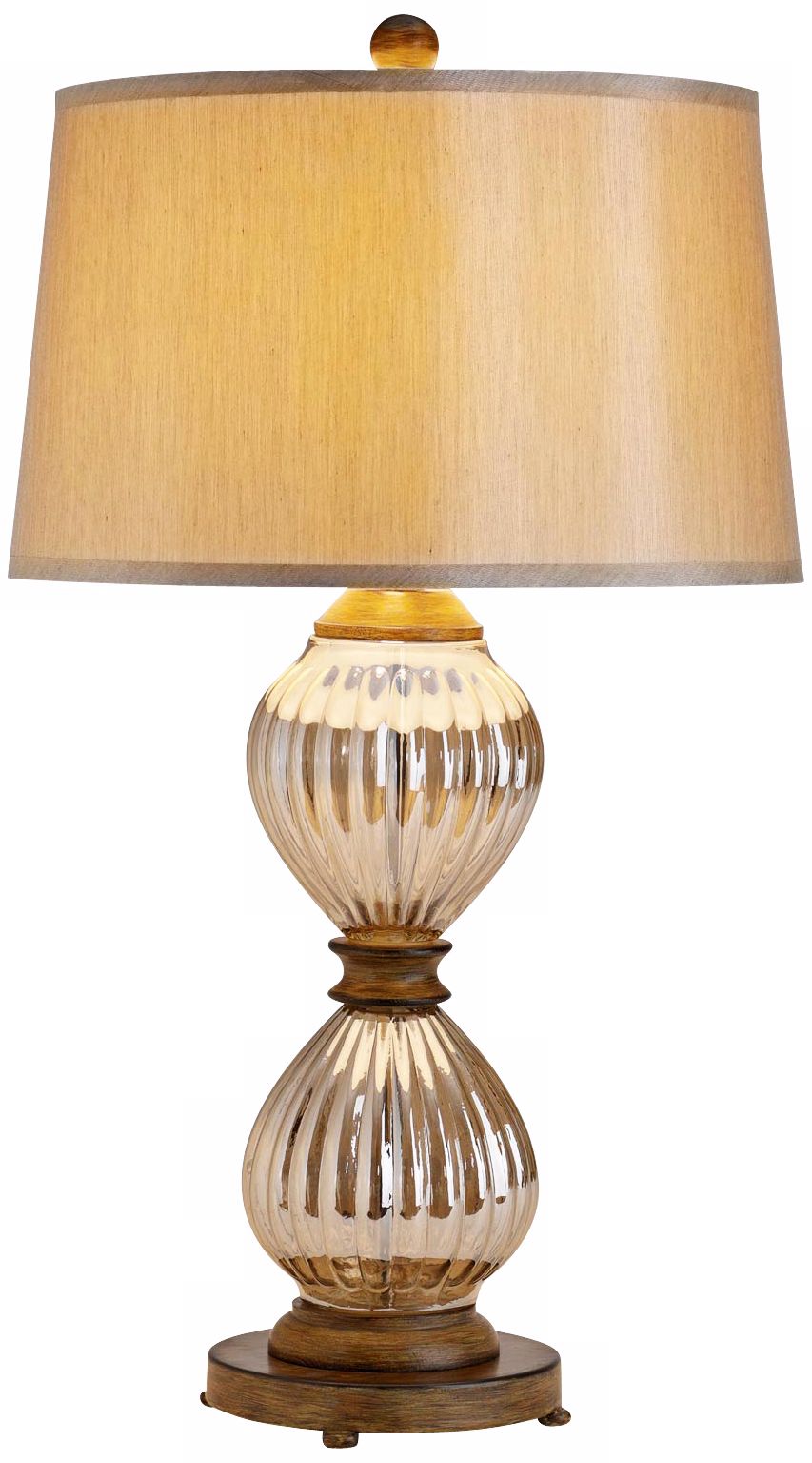 Raschella Mercury Glow Glass Table Lamp