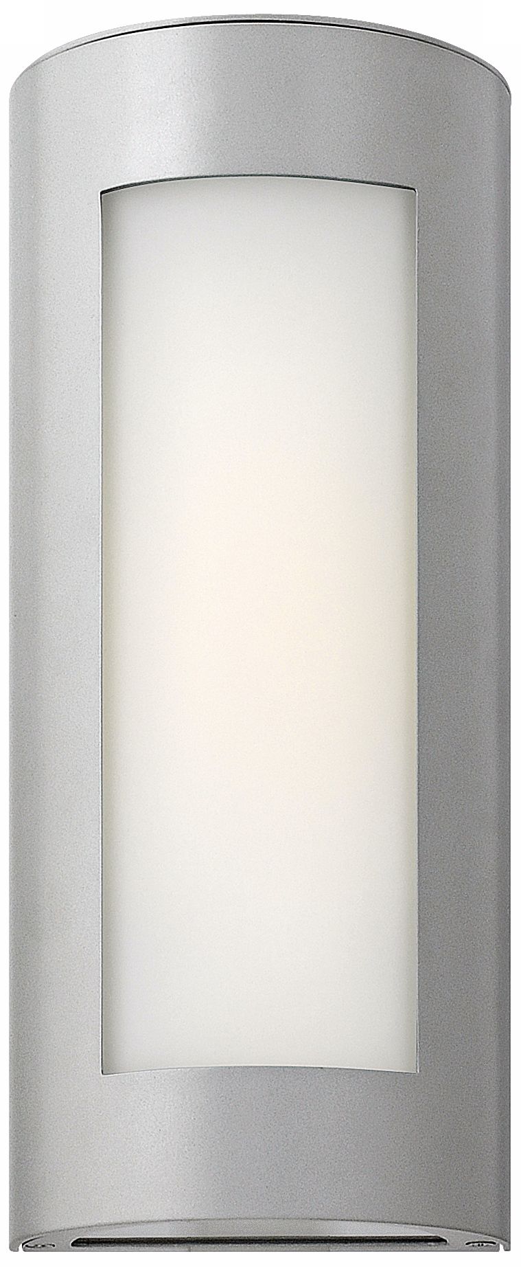 Hinkley Solara 14" High Titanium Outdoor Wall Sconce