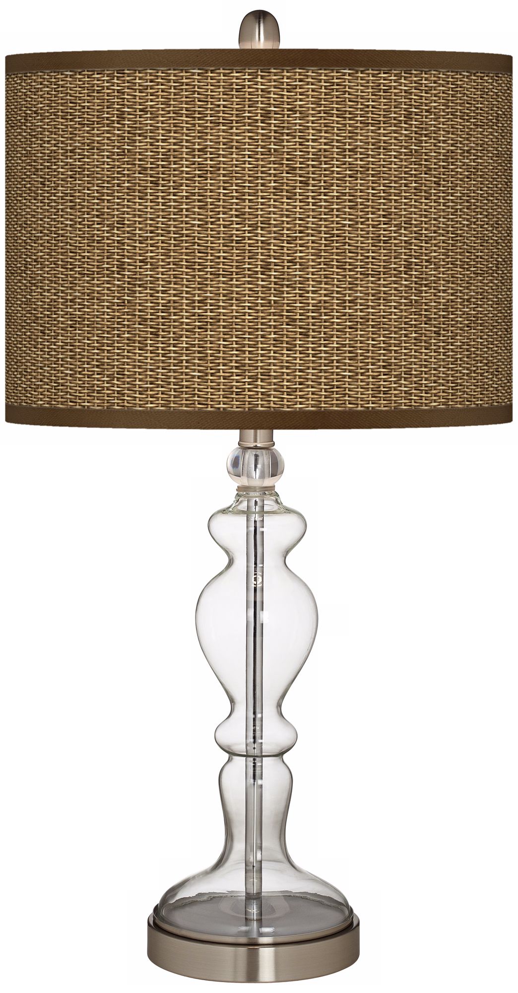 Entwine Giclee Apothecary Clear Glass Table Lamp
