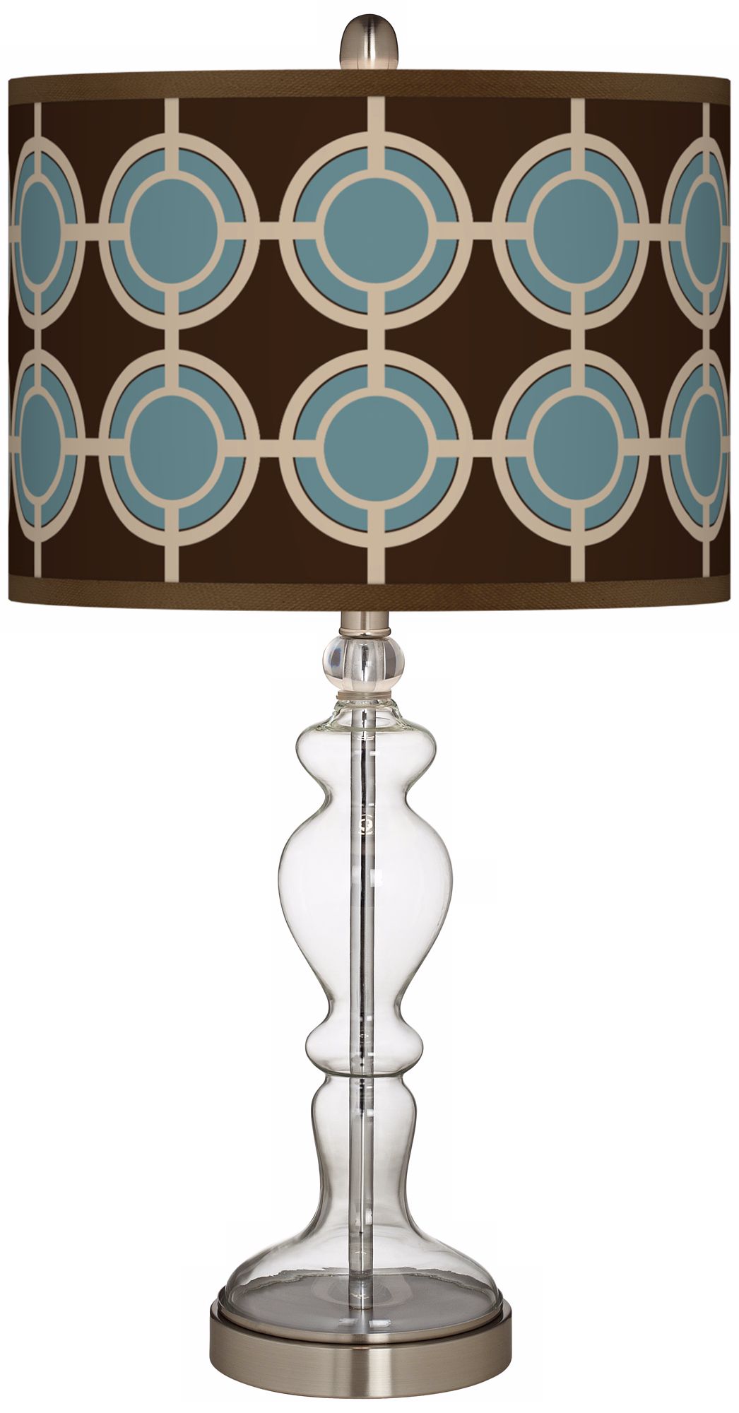 Stacy Garcia Porthole Apothecary Clear Glass Table Lamp