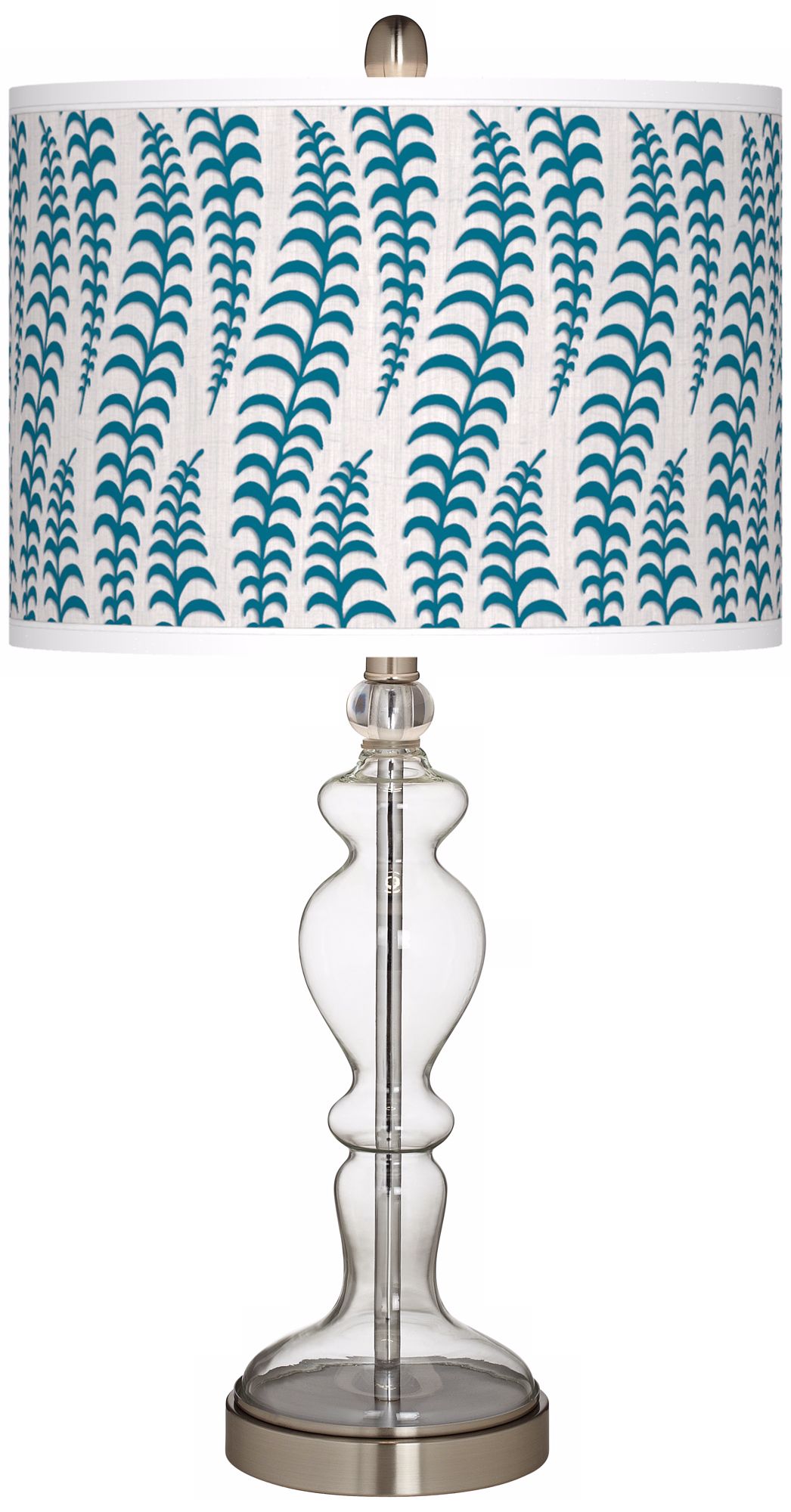 Stacy Garcia Fancy Fern Peacock Apothecary Table Lamp