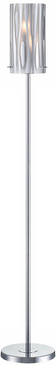 Lite Source Liam Chrome Floor Lamp