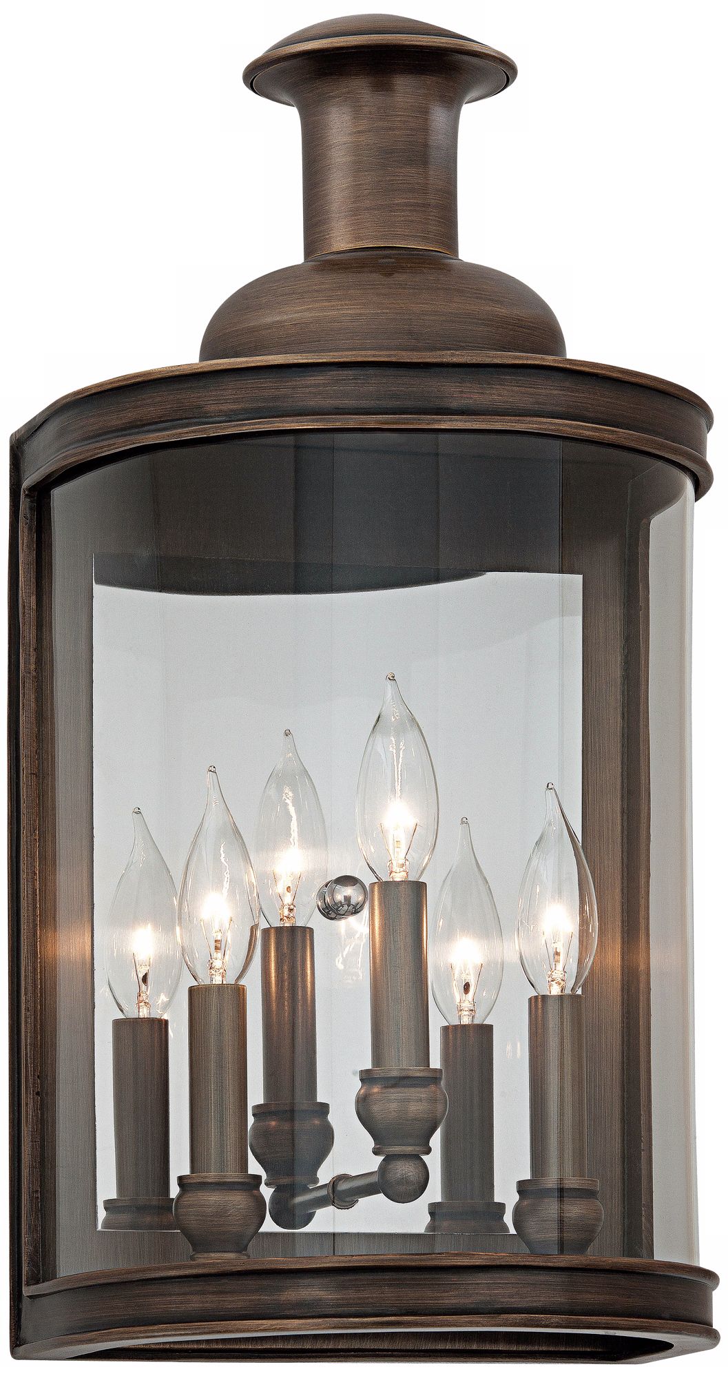 Pullman 20 1/4" High English Bronze Outdoor Wall Sconce