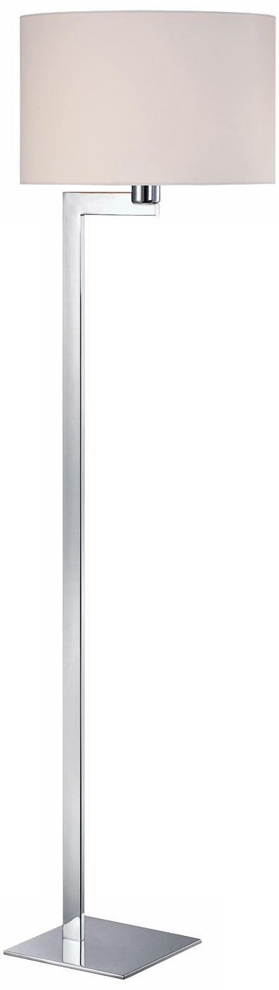 Lite Source Hillary Chrome Floor Lamp