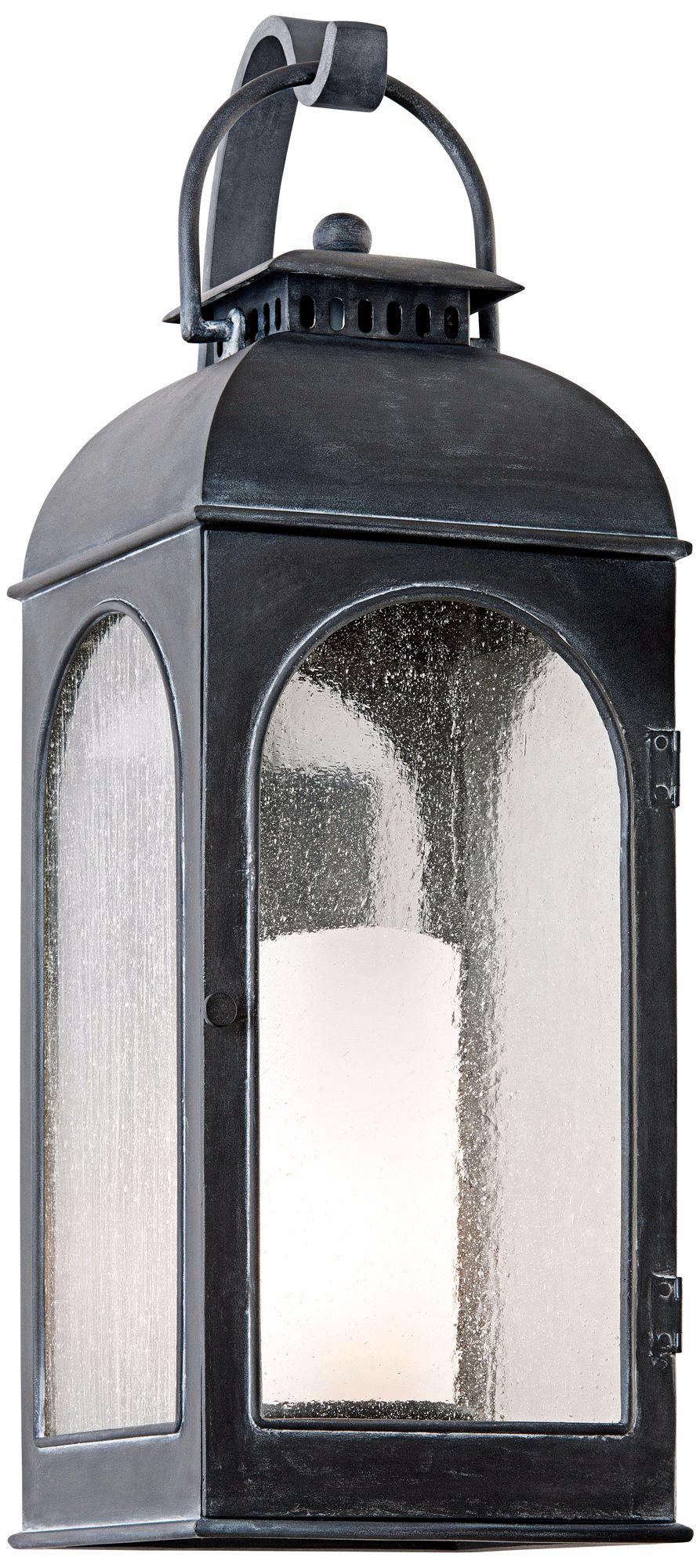 Derby 29 1/4" High Antique Iron Outdoor Wall Light
