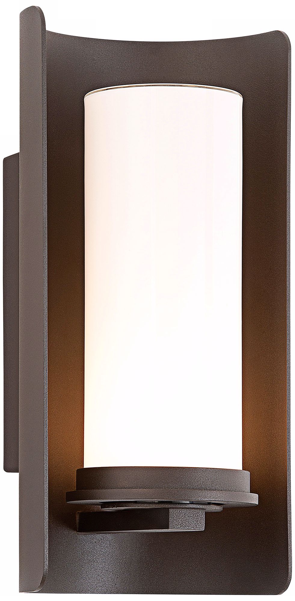 Drake Collection 14" High Bronze Outdoor Wall Light