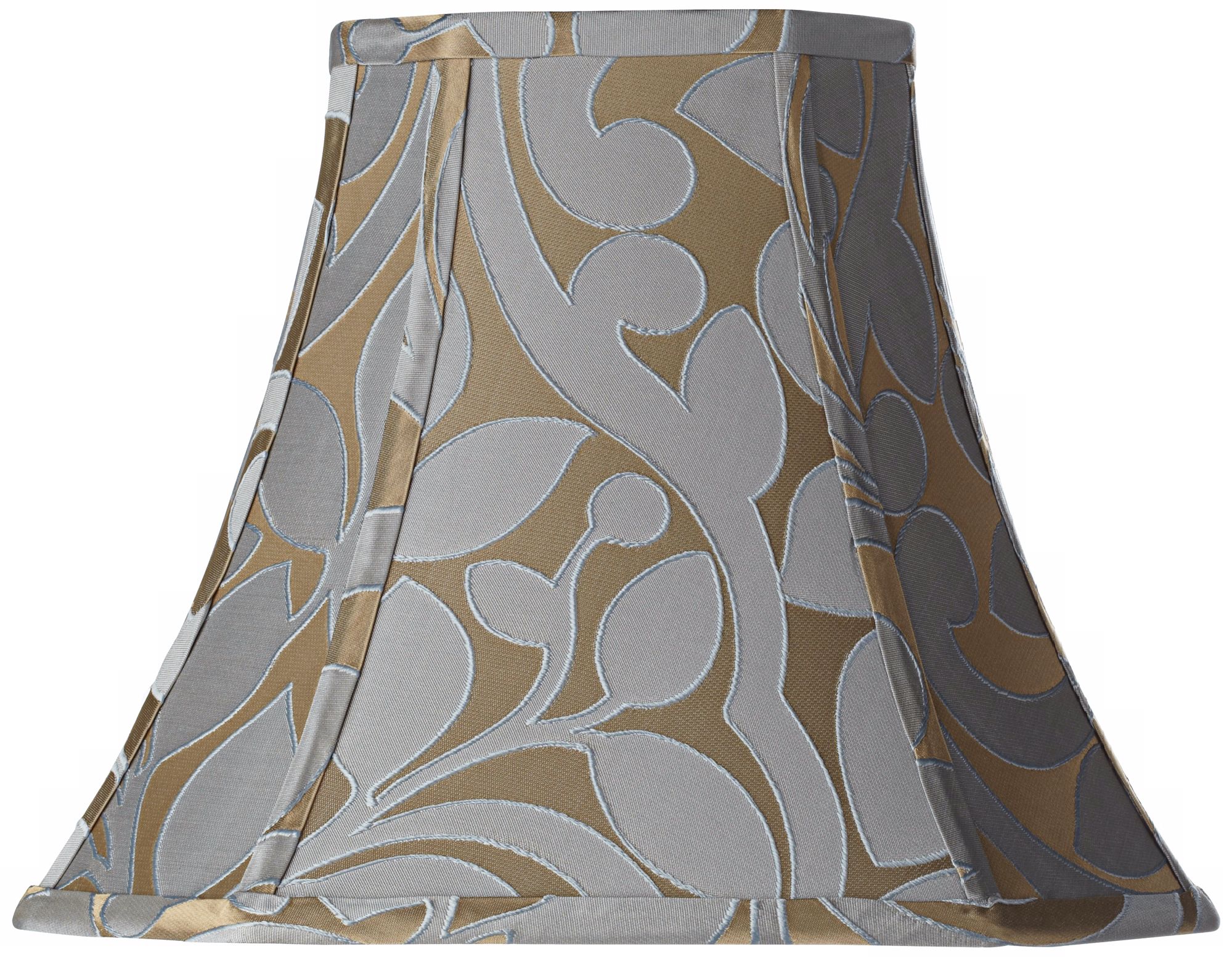 Lillian Floral Square Lamp Shade 7/7x14/14x11.5 (Spider)