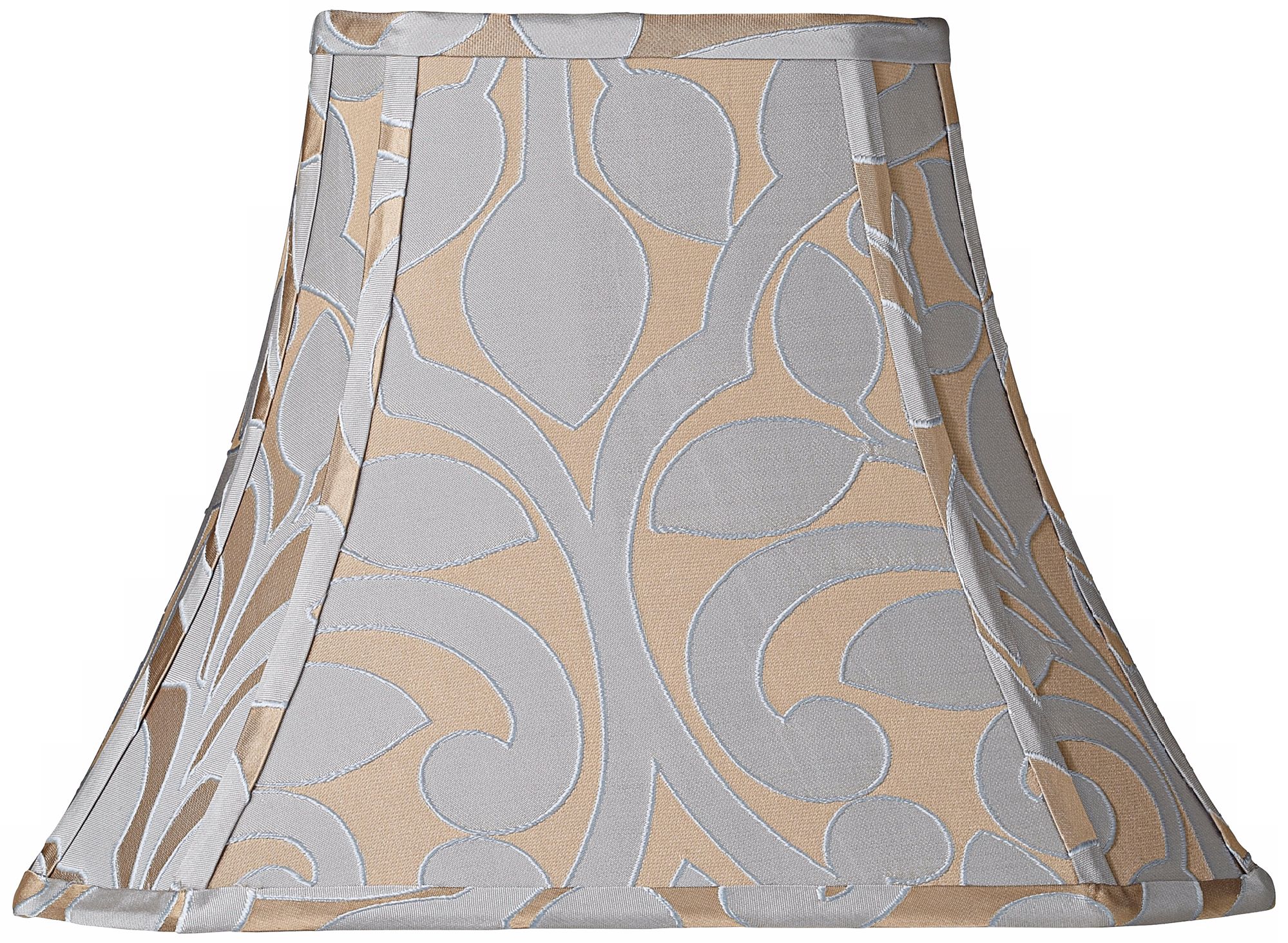 Lillian Floral Rectangular Lamp Shade 6/8x11/16x12 (Spider)