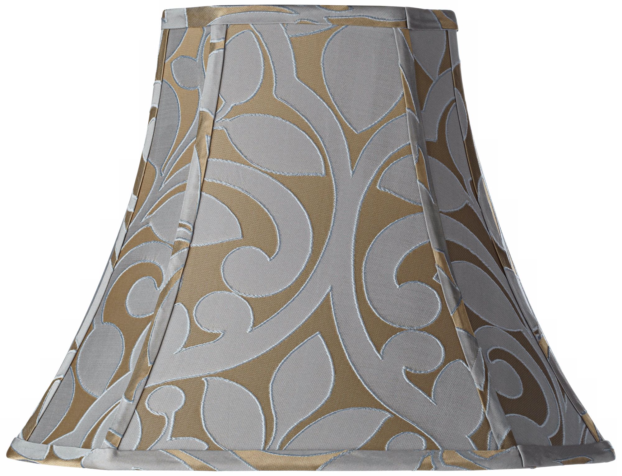 Lillian Floral Cut-Corner Lamp Shade 8/8x16/16x13 (Spider)