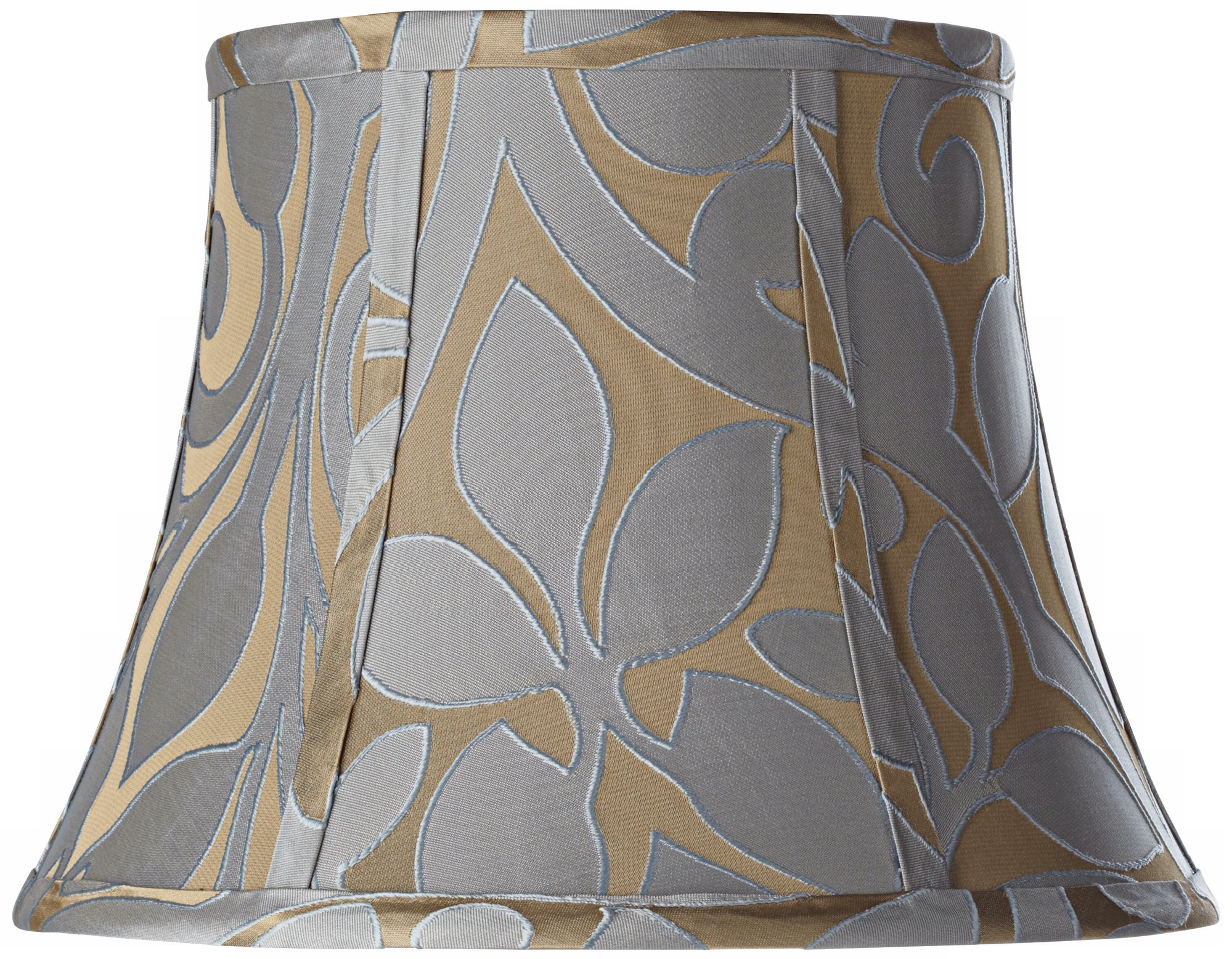 Lillian Floral Bell Lamp Shade 8x12x9 (Spider)