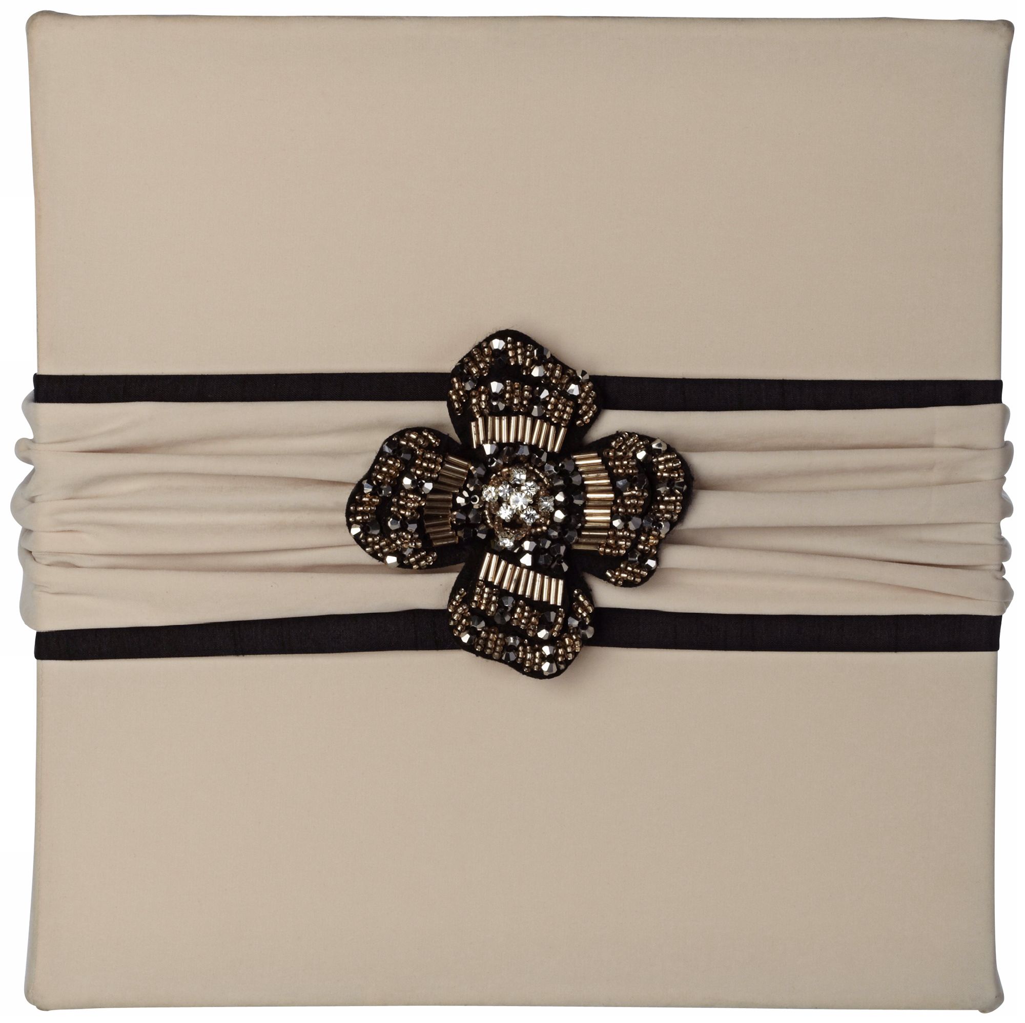 Jewel Sash Beige Rectangle Shade 7/10x7/10x10 (Spider)