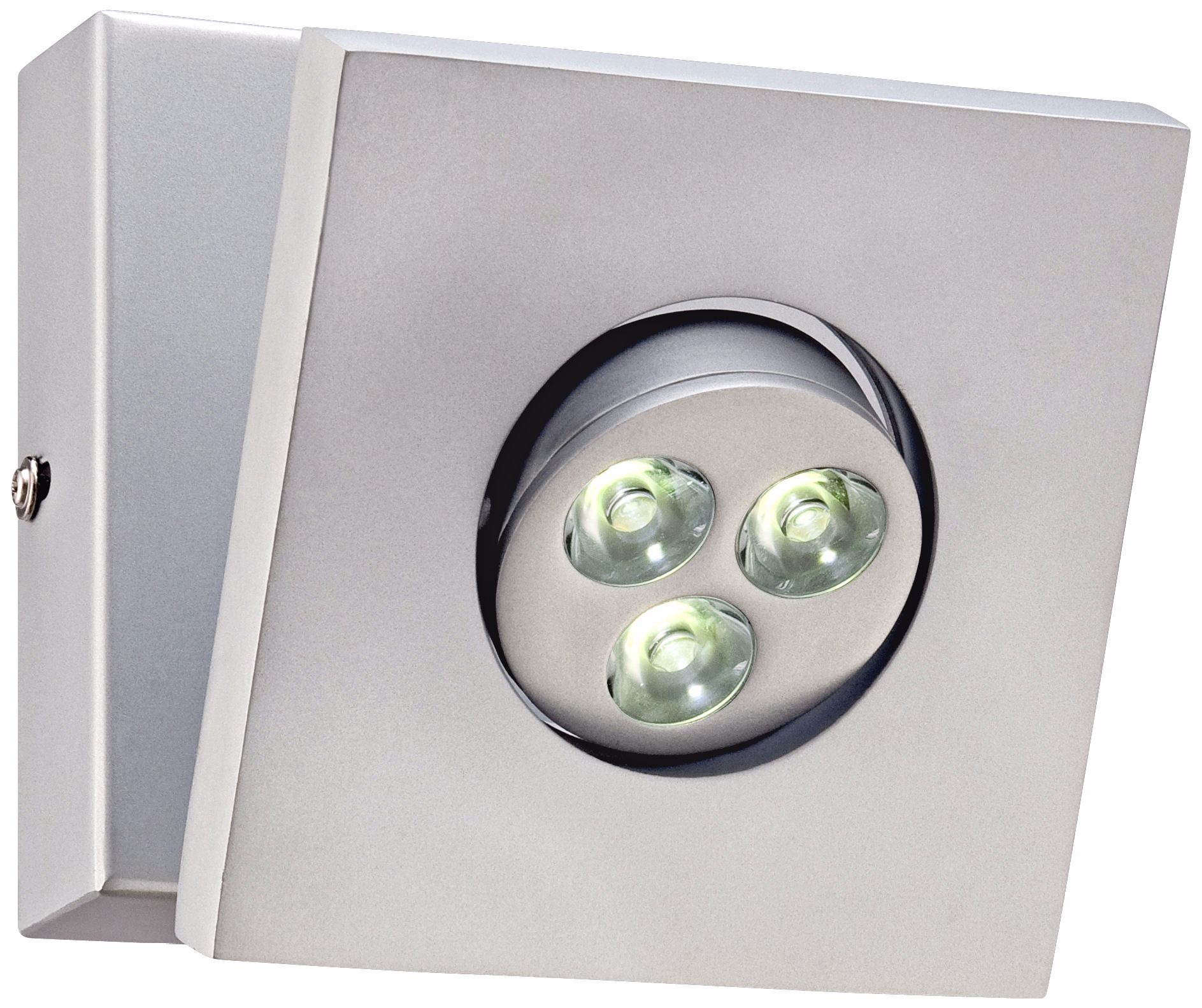 Urania 4 3/4" High LED Silver Wall Sconce