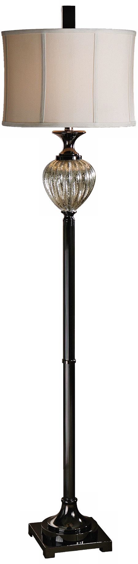 Uttermost Camerana Mercury Glass Floor Lamp
