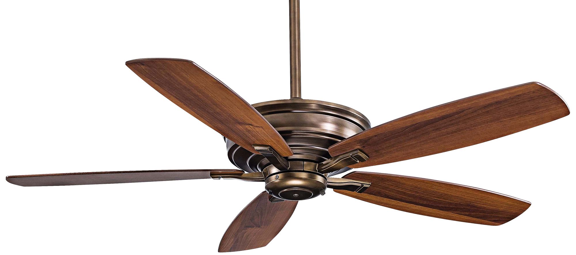 52" Minka Aire Kafe Cognac Ceiling Fan