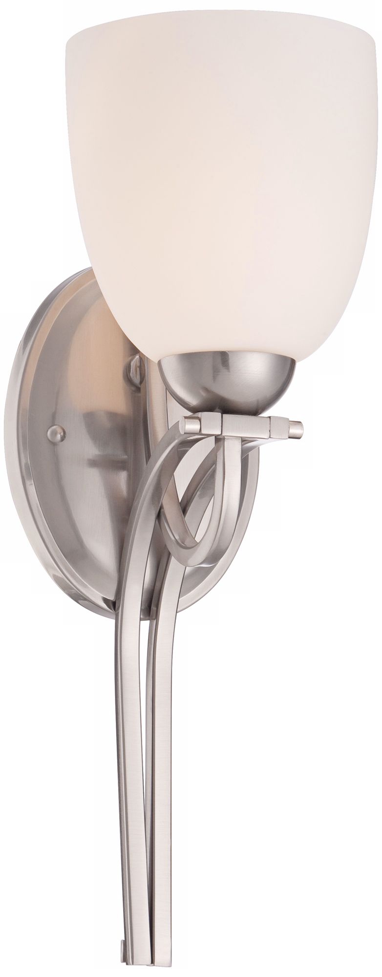 Franklin Iron Works Bennington Nickel 16" High Wall Sconce