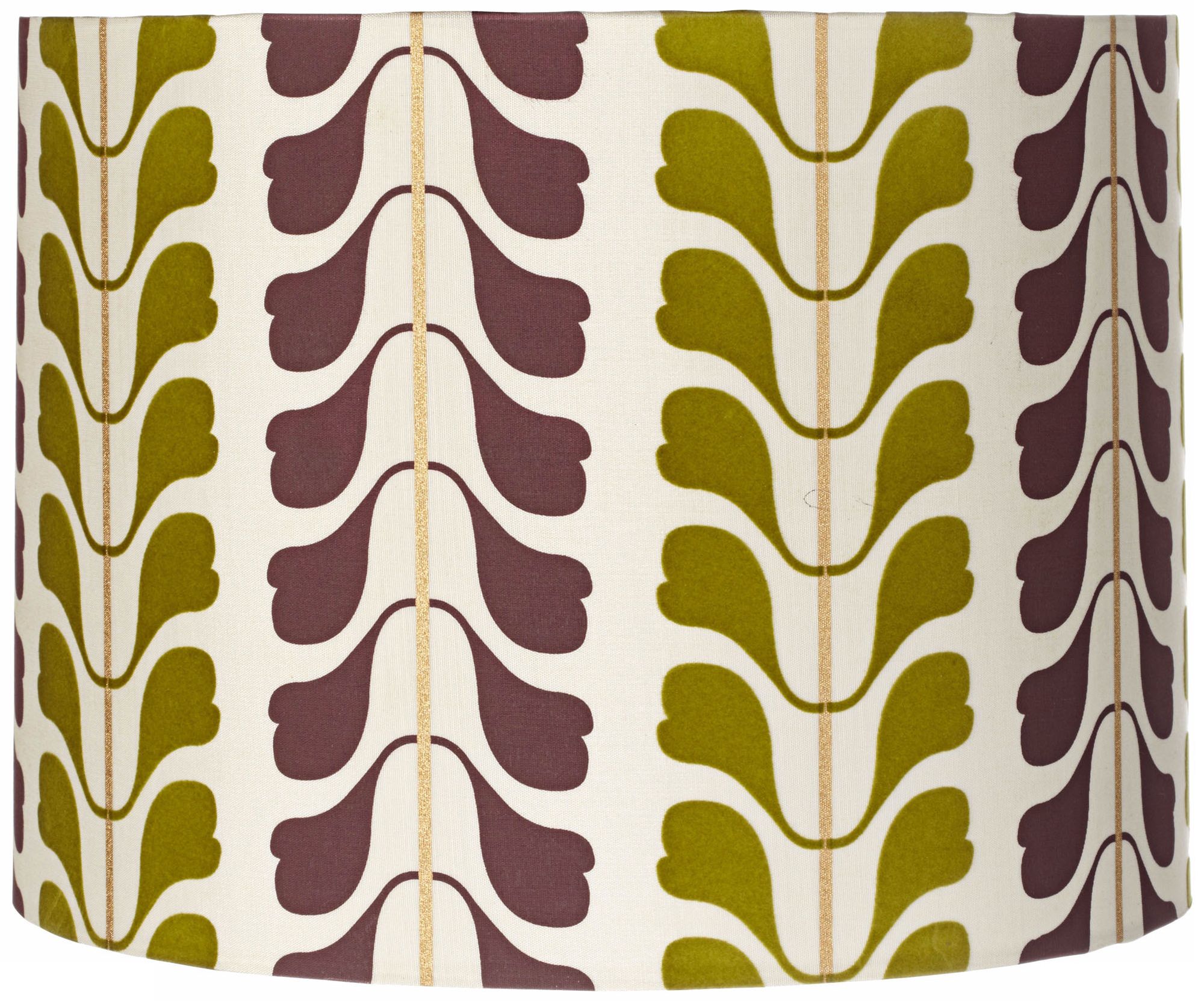 Ginkgo Leaves Round Satin Lamp Shade 12x12x9 (Spider)