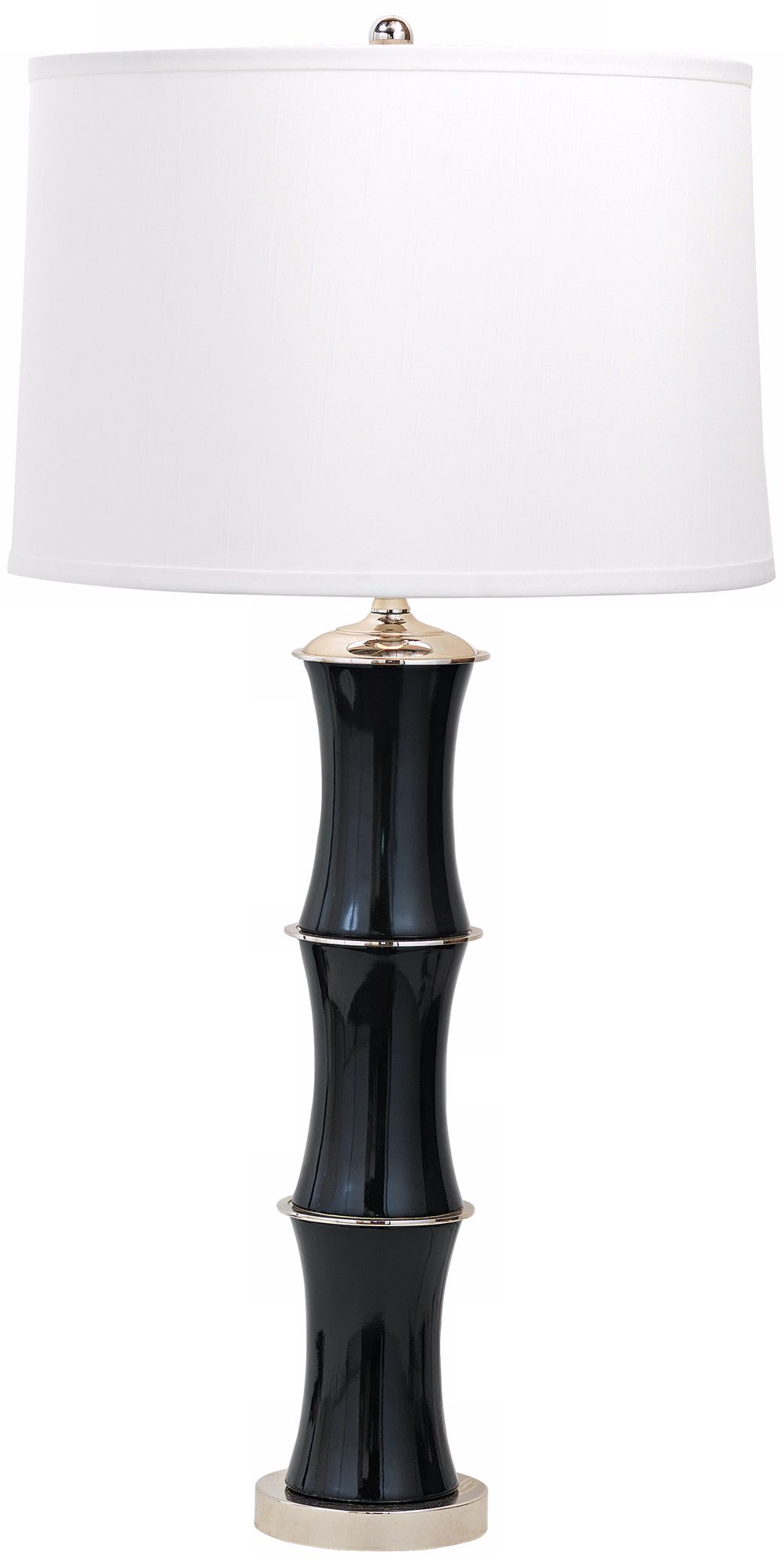 Rivoli Black Porcelain Table Lamp