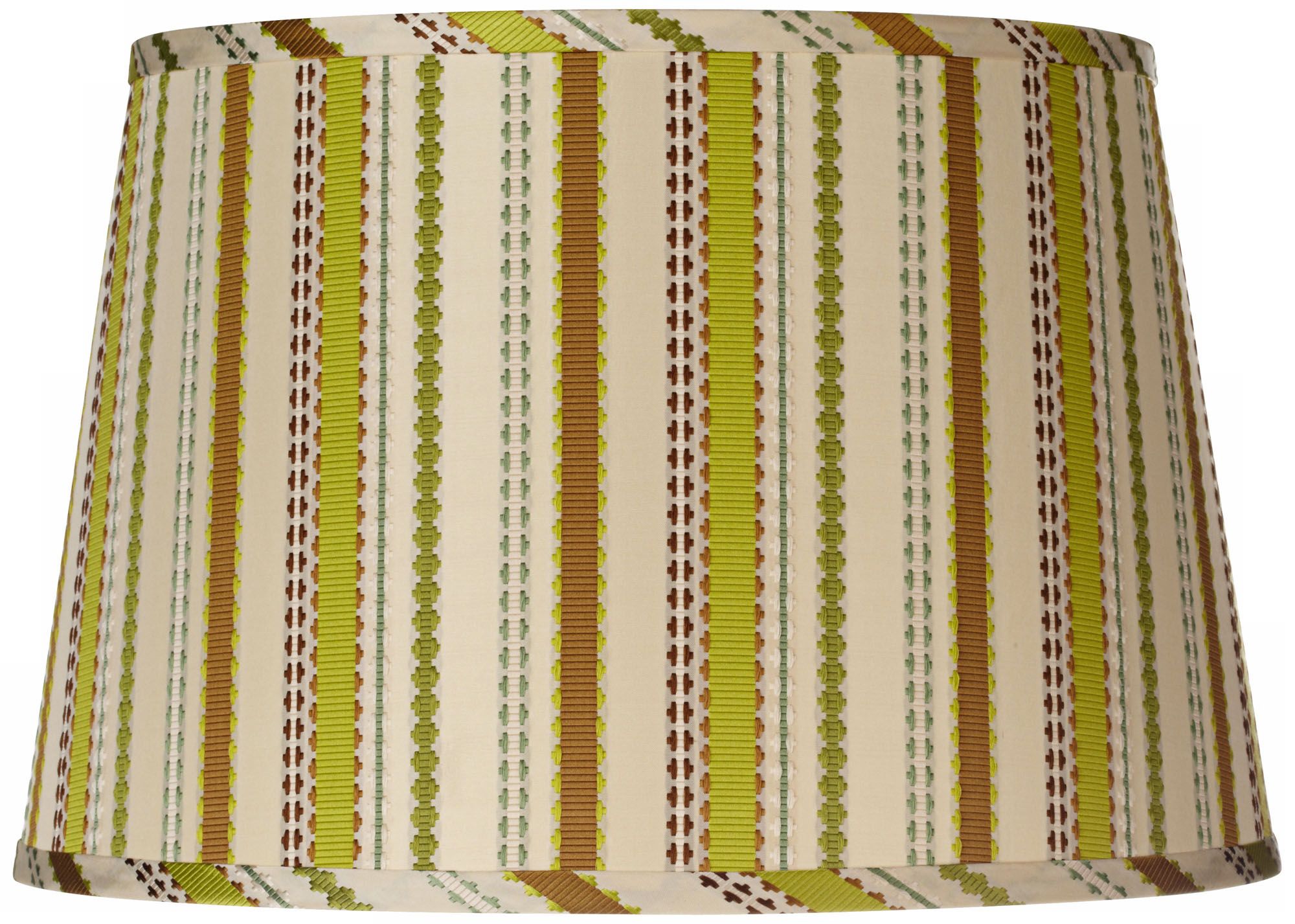 Jamie Young Chartreuse Ribbon Silk Shade 12x15x10 (Spider)