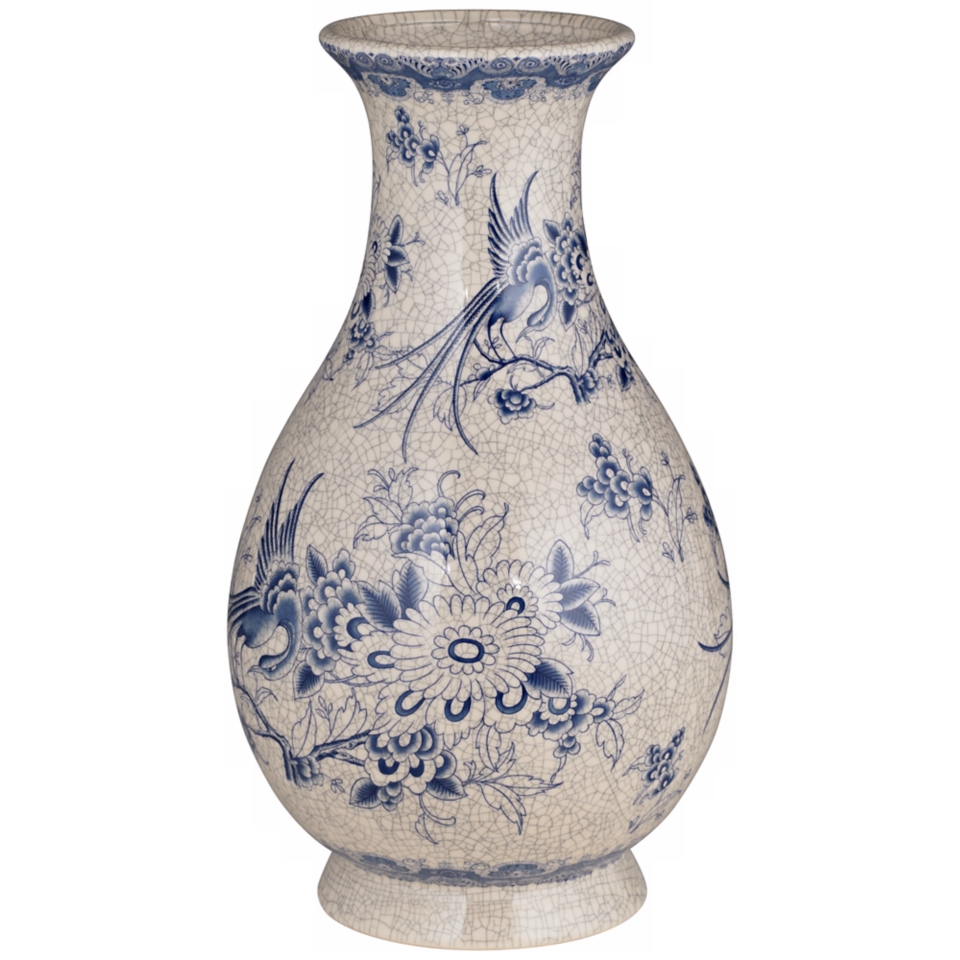 Traditional Asian Ceramic Vase   #X0591