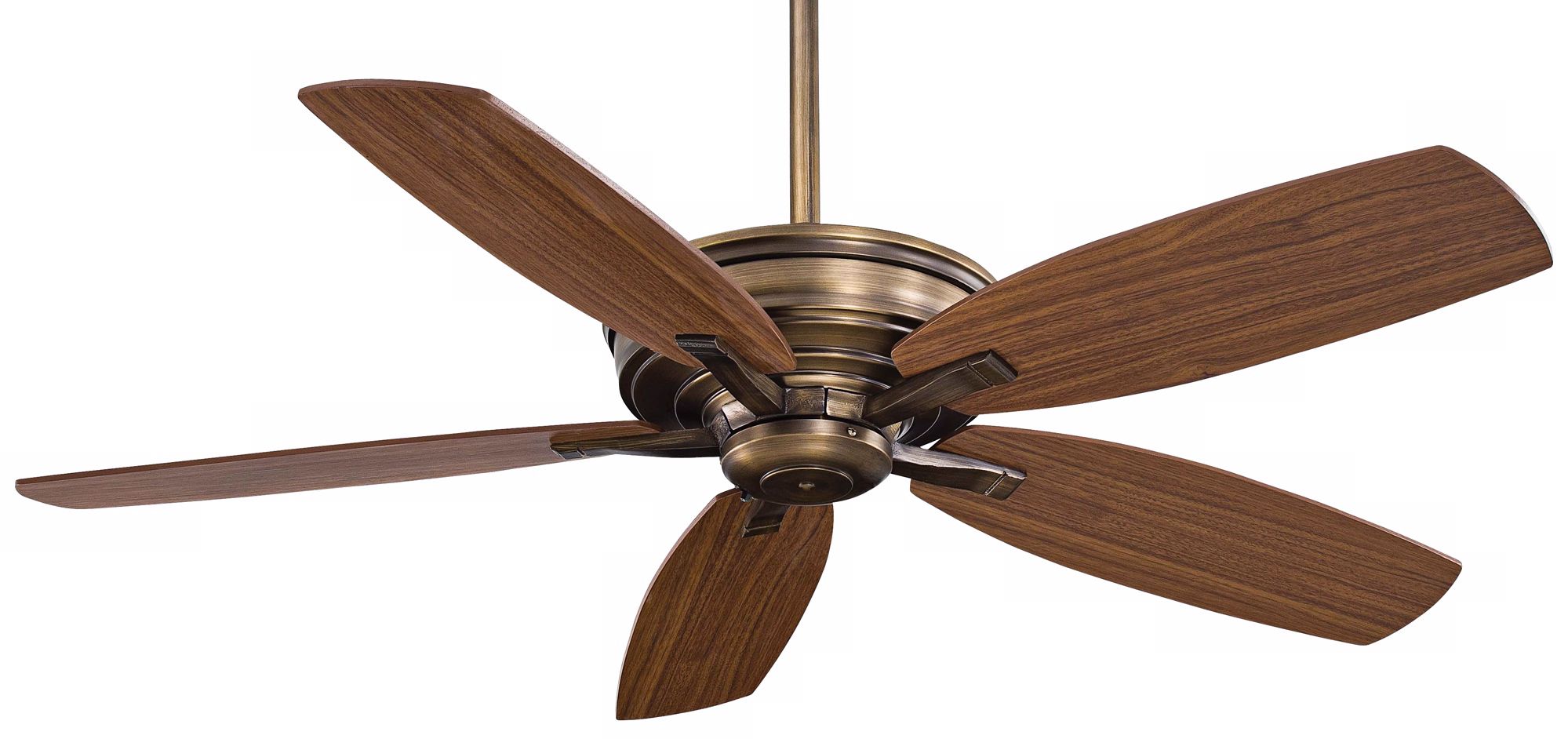 60" Minka Aire Kafe-XL Cognac Ceiling Fan