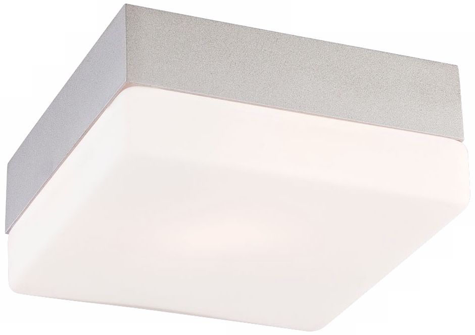Quad Mini 5 1/4" Wide Metallic Gray Ceiling Light