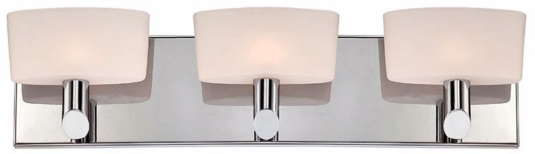 Alico Toby 21 1/4" Wide Chrome Bathroom Light