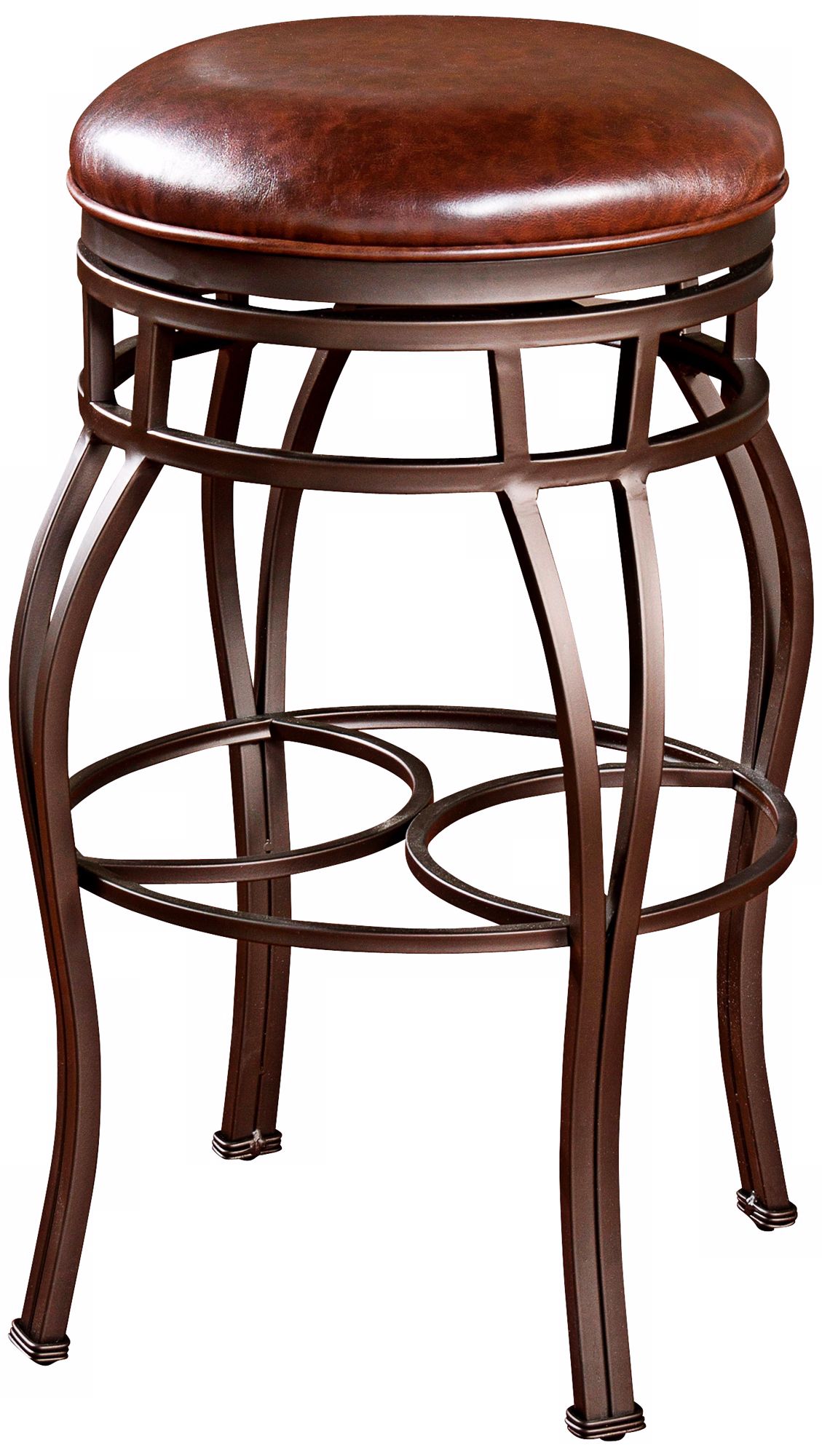 American Heritage Bella 34" Bourbon Backless Tall Bar Stool