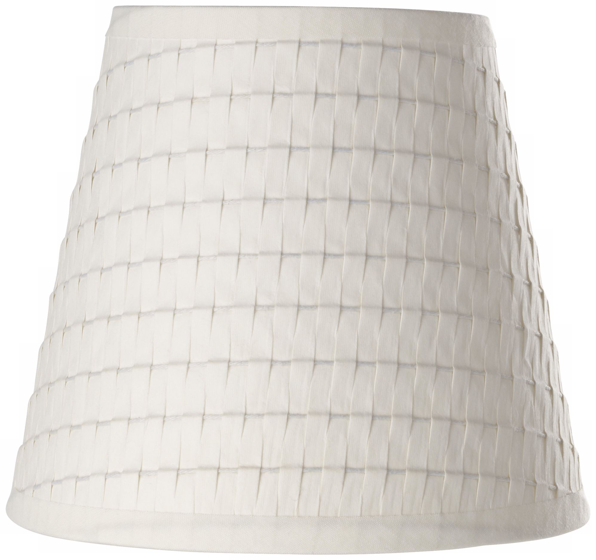 Woven Paper Lamp Shade 3.5x5.5x5 (Clip-On)