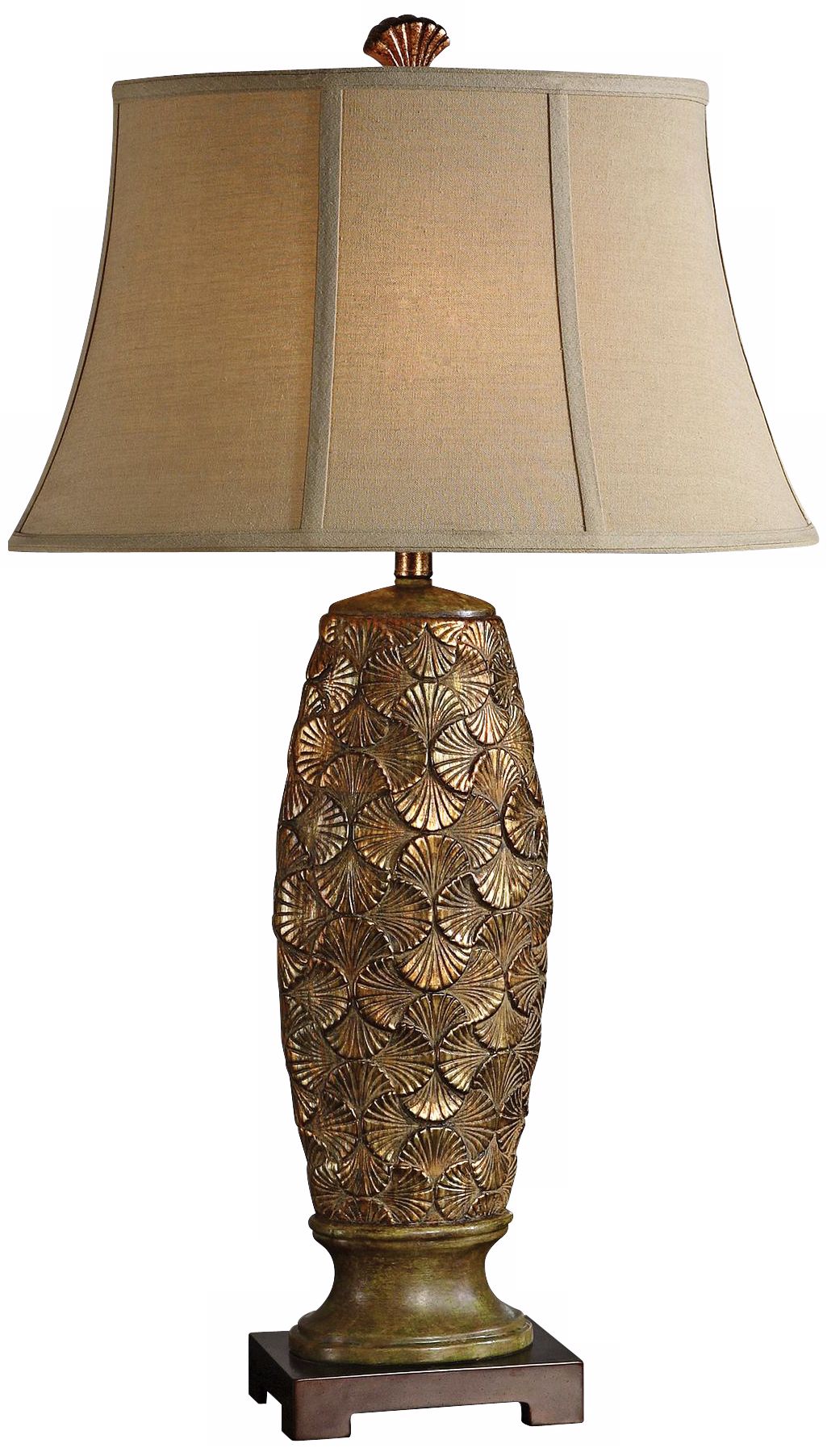 Uttermost Torricella Golden Bronze Table Lamp