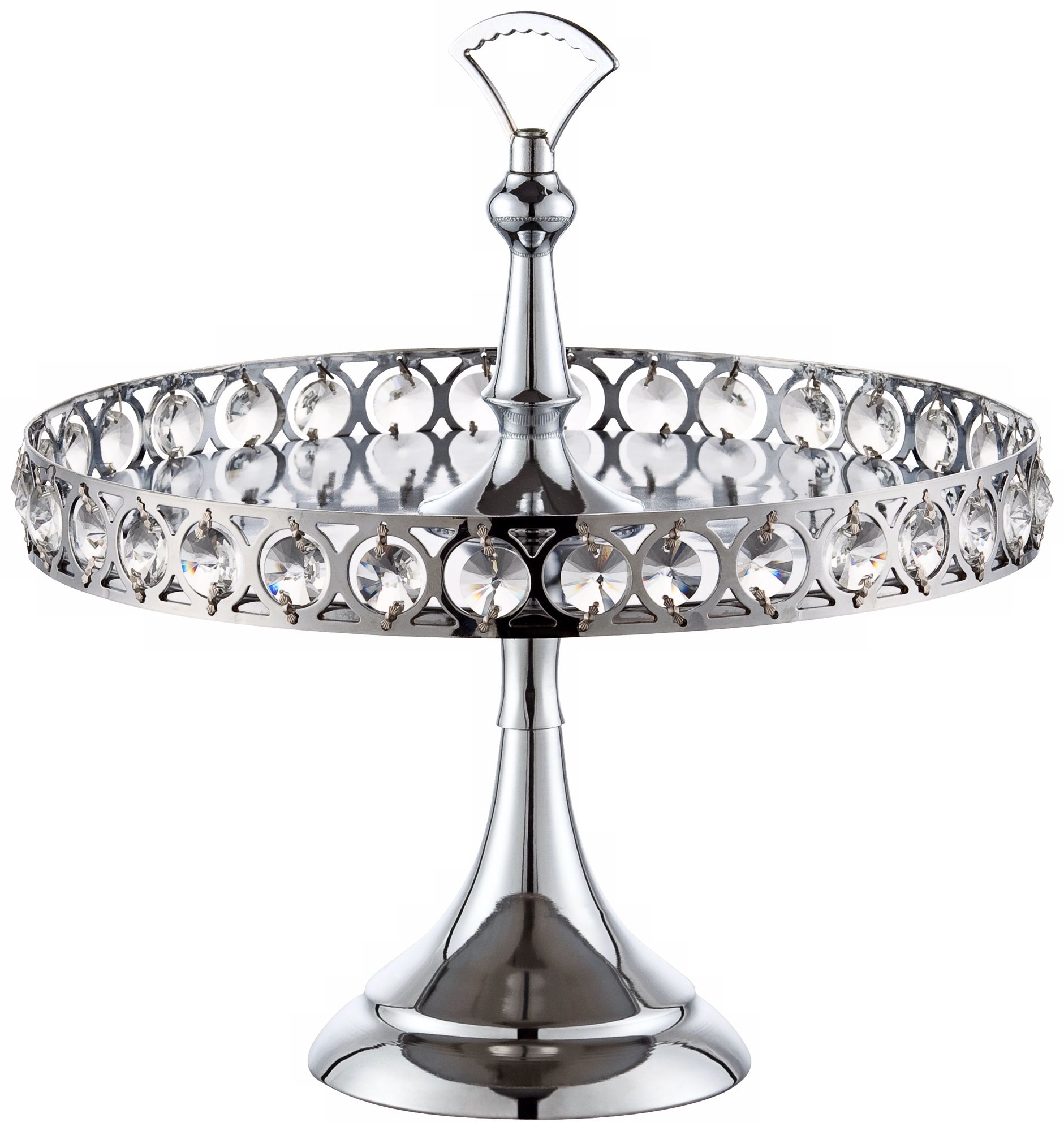 Crystal Gem Chrome Cupcake Holder