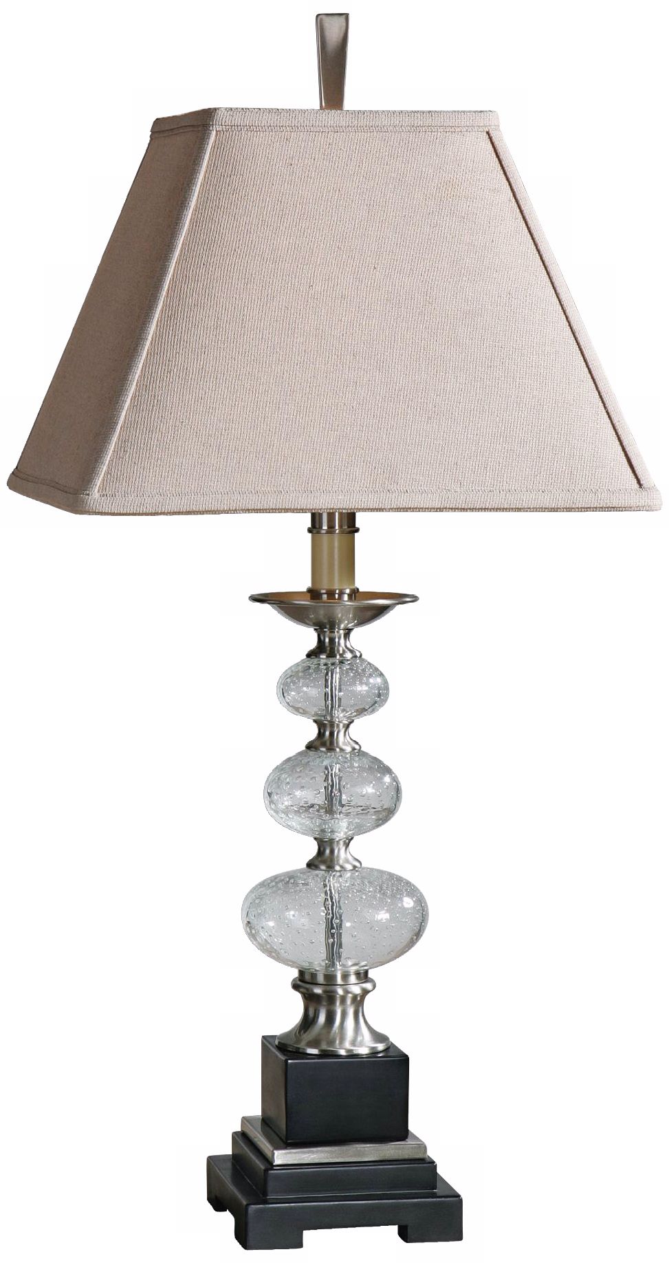 Uttermost Akasha Seeded Glass Table Lamp