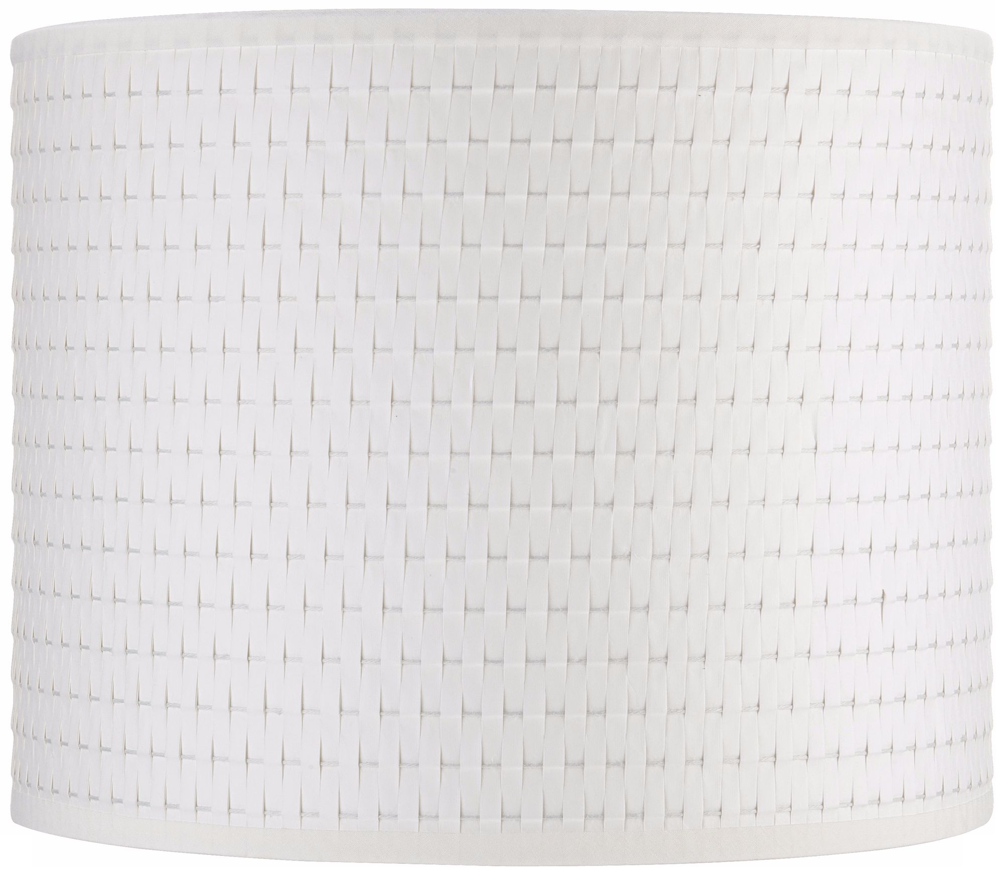 Off-White Woven Paper Shade 10x10x8(Spider)