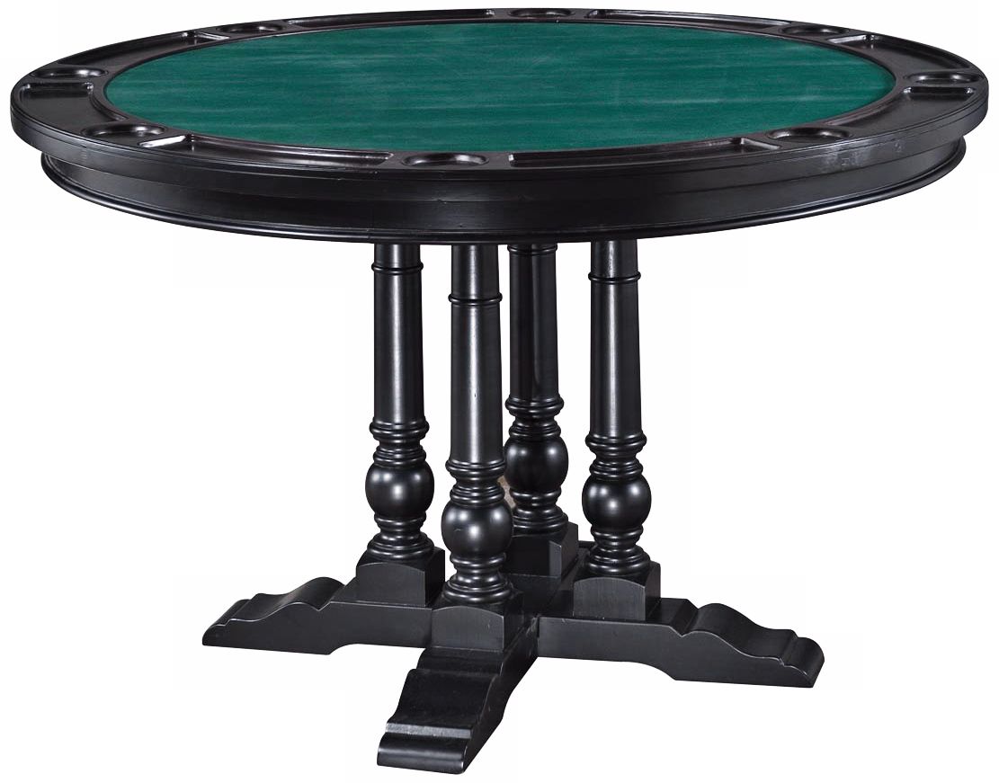 St. Croix Black Game Table