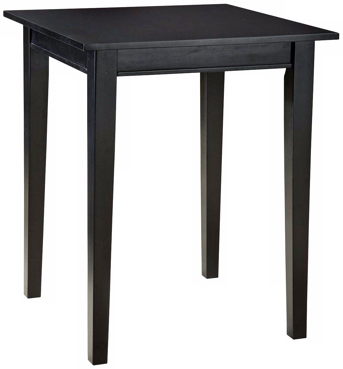 Arts and Crafts Black Bistro Table
