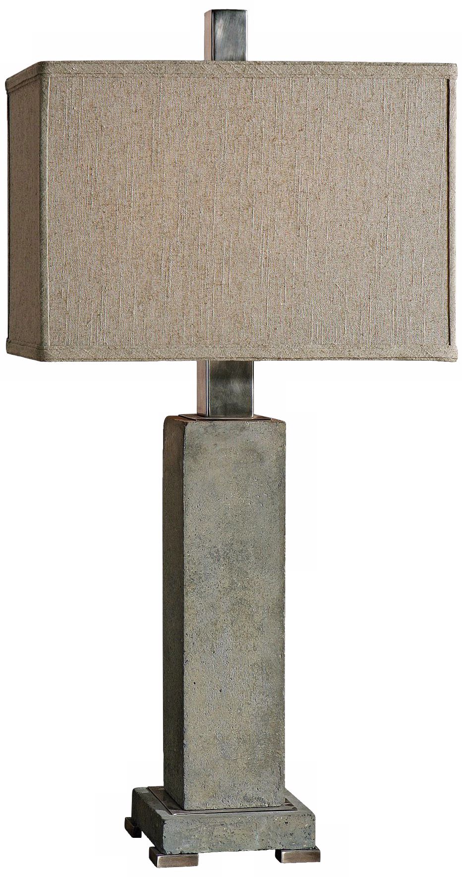 Uttermost Risto Brushed Aluminum Table Lamp