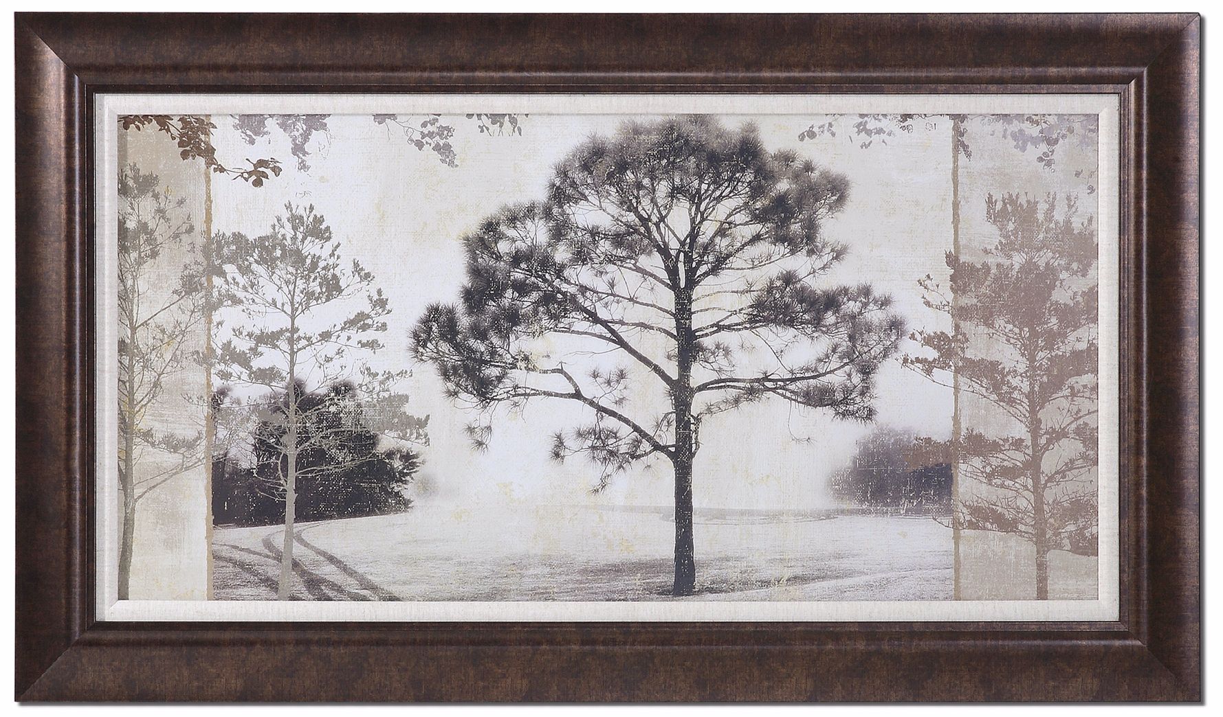 Uttermost At Dawn 43" Wide Landscape Wall Art