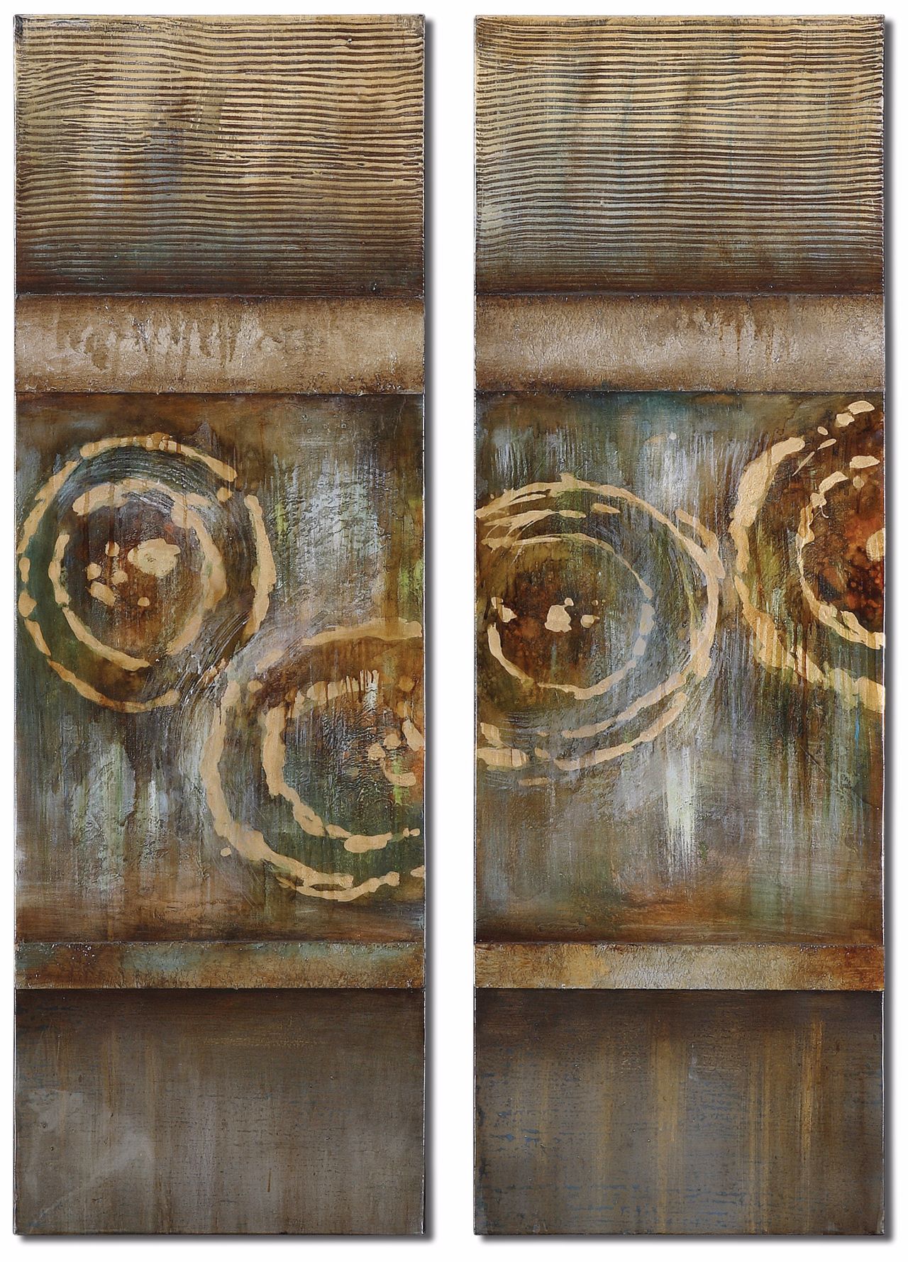 Set of 2 Focus 48" High Uttermost Wall Art