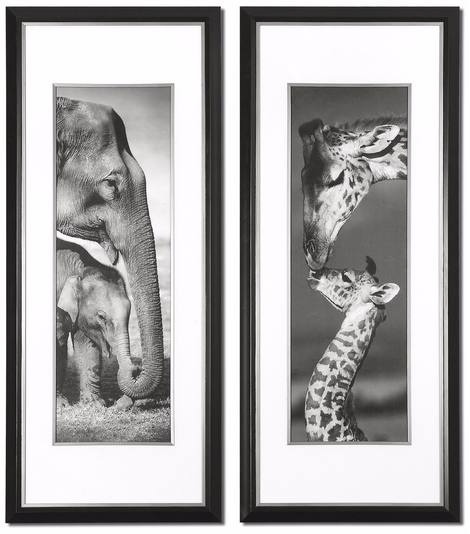 Set of 2 Exotic Giants 52" High Uttermost Wall Art