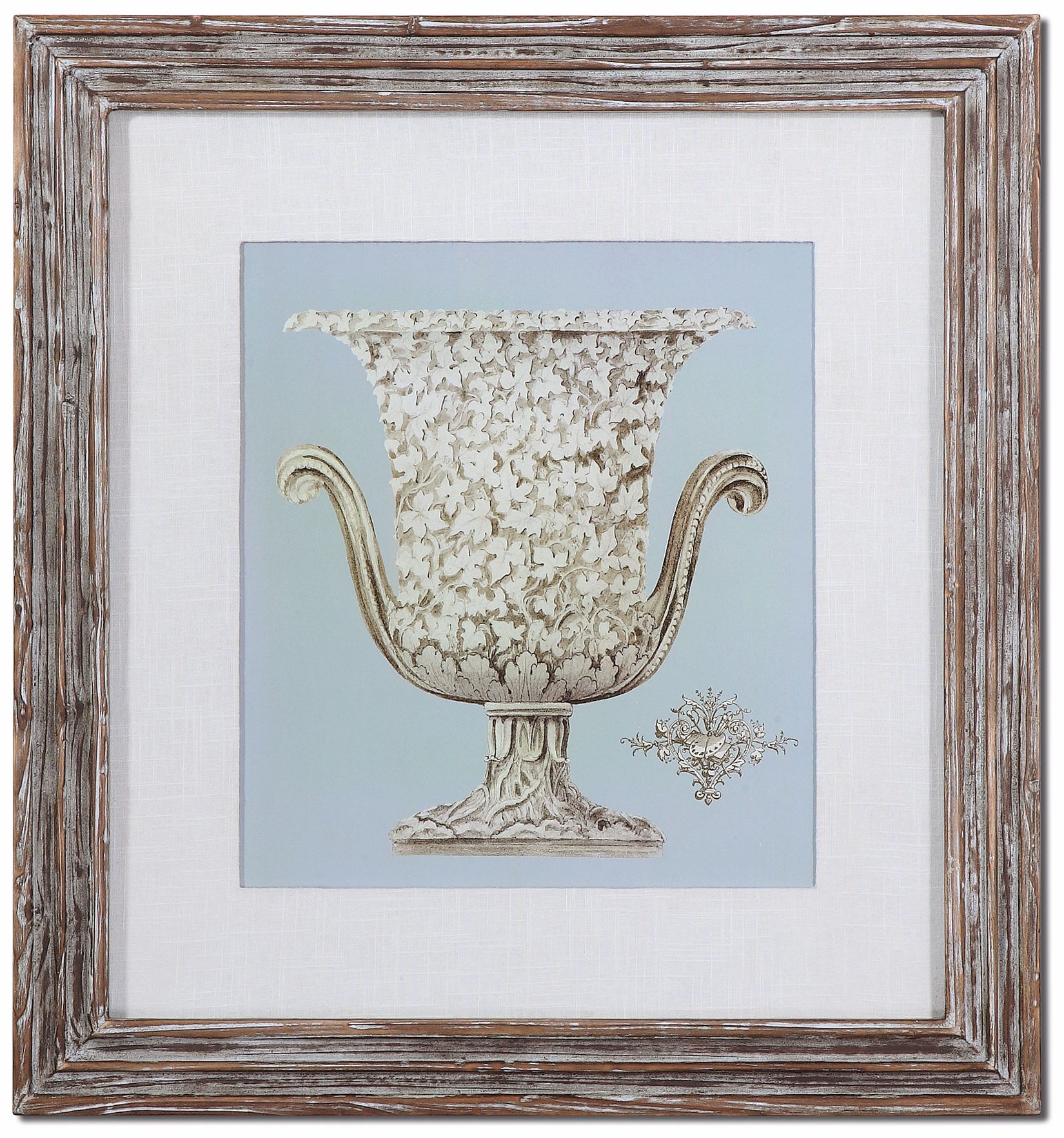 Antique Vessel 33" High Uttermost Wall Art
