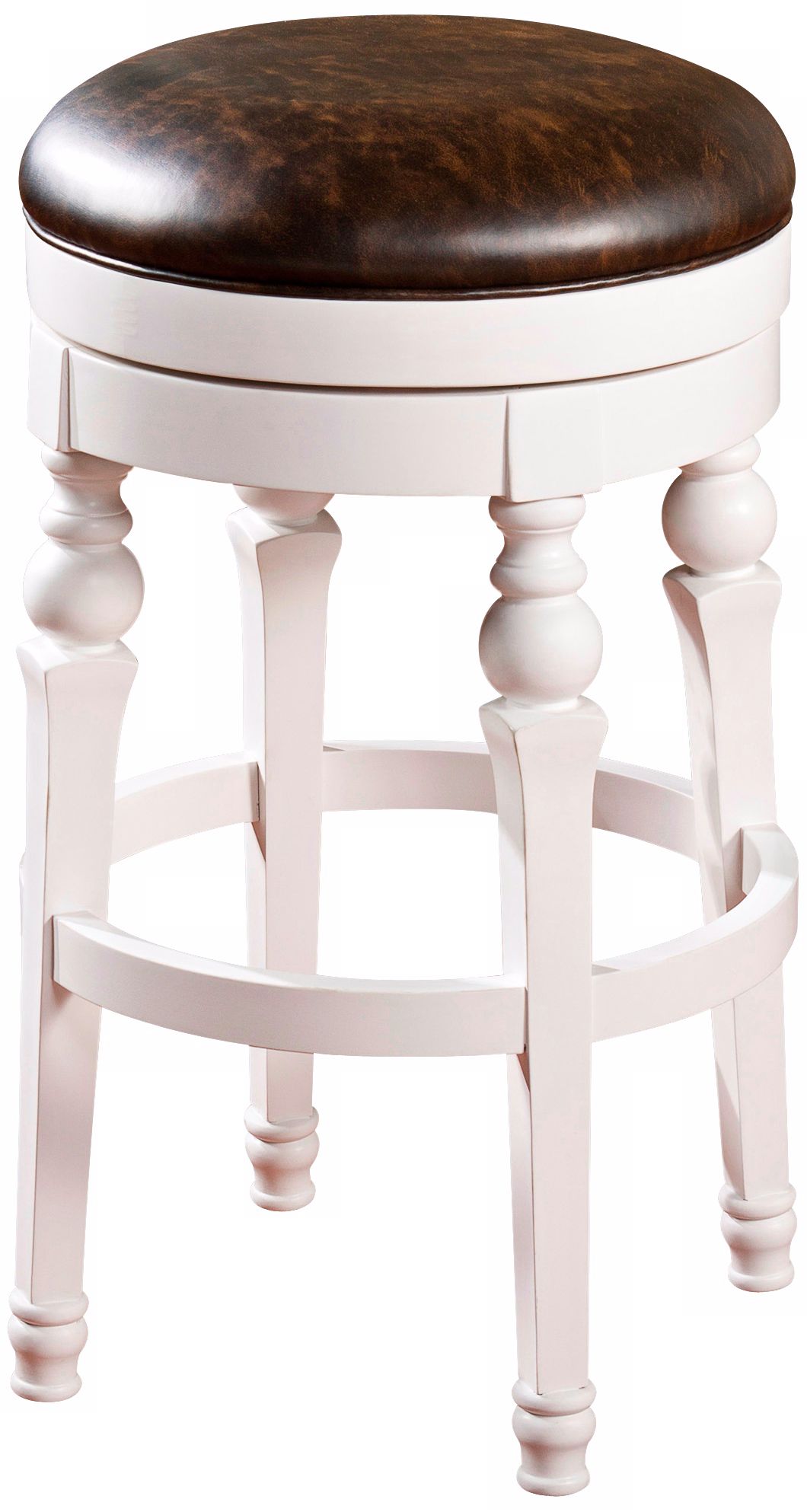 American Heritage Tuscana 26 1/2" White Counter Stool