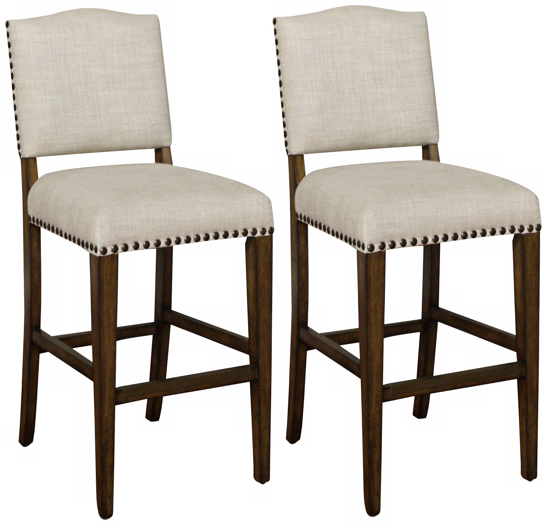 Set of 2 American Heritage Worthington 30" Bar Stools